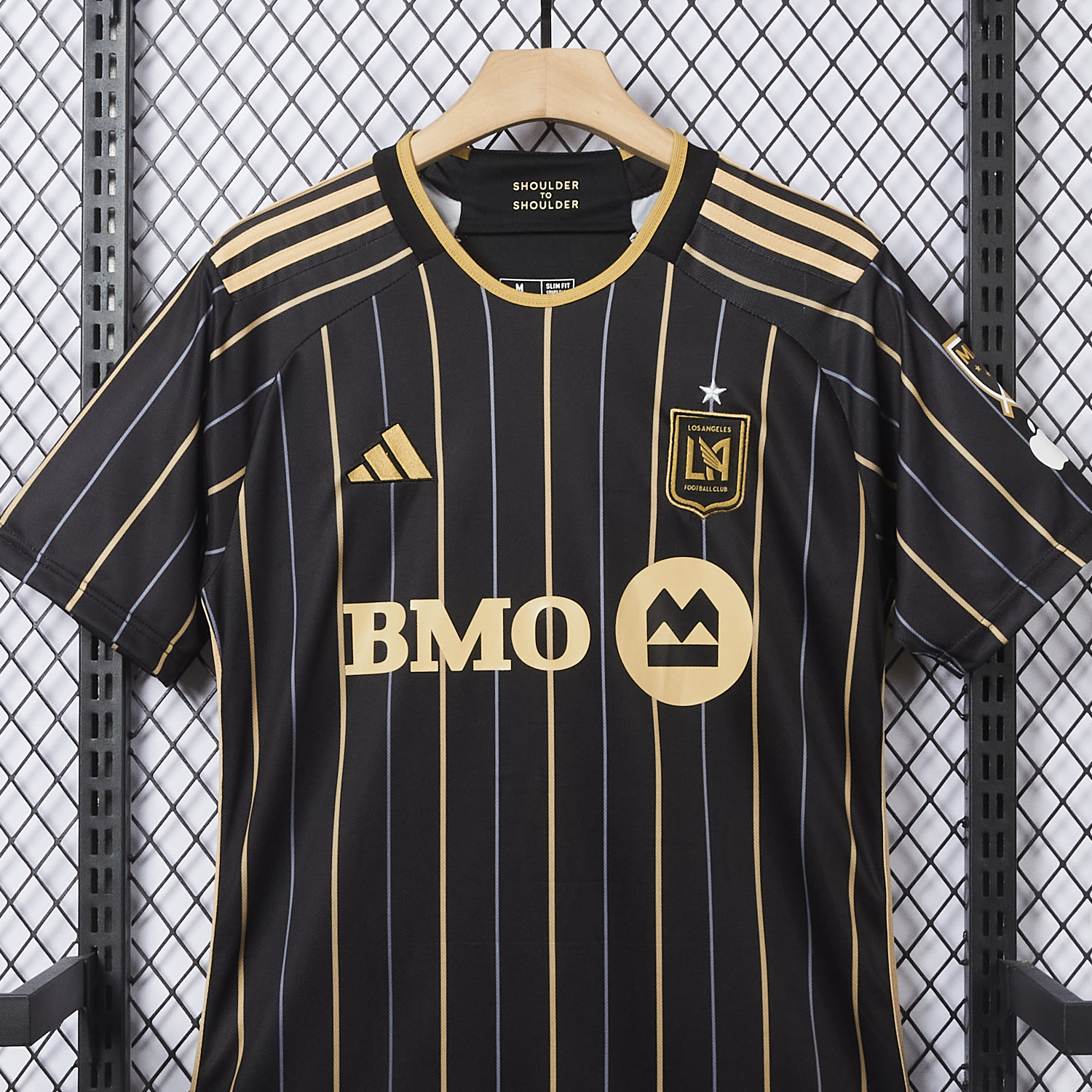AlphaJersey-Los Angeles FC 25-26 Home Black Jersey - Fans Version