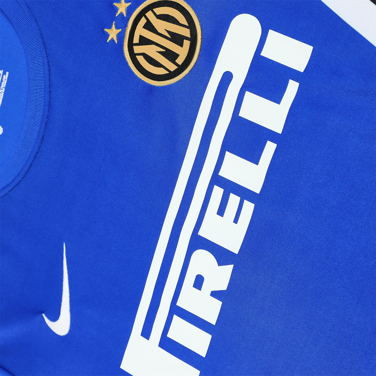 AlphaJersey-Inter Milan 25-26 Short-Sleeve Training Set - Blue Top & Black Shorts