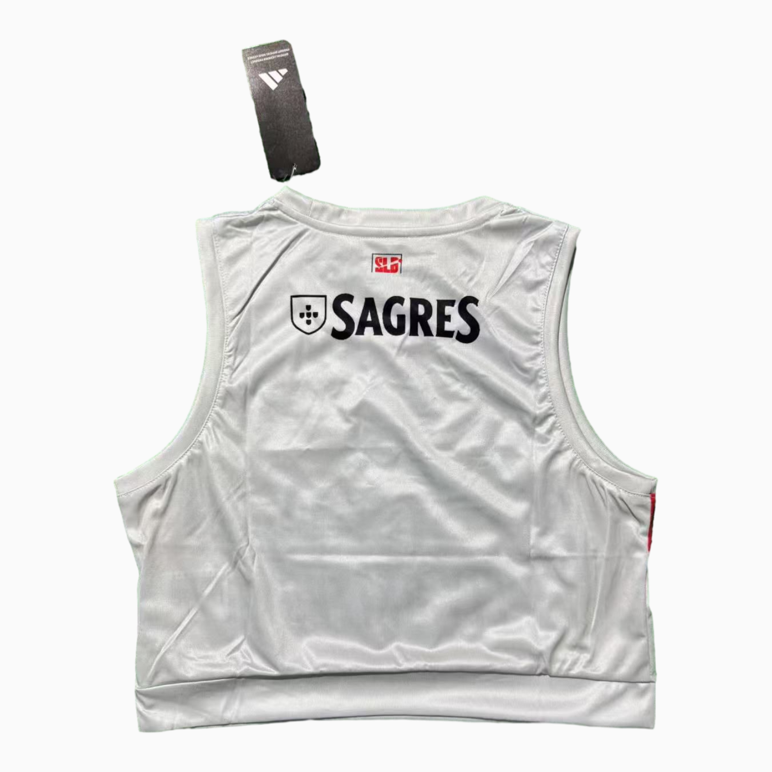 AlphaJersey-Women's Benfica 25-26 Away White Yoga Vest