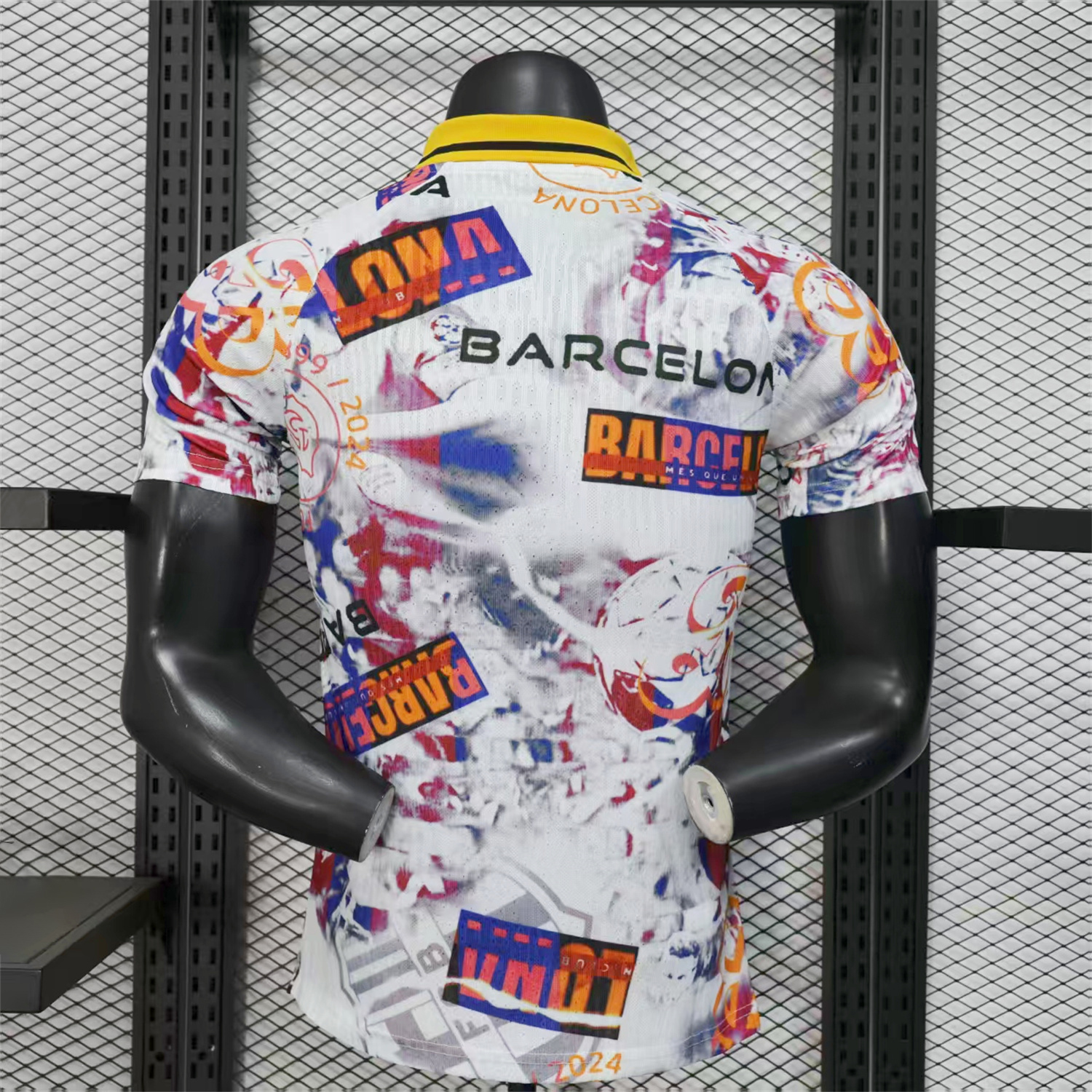 AlphaJersey-Barcelona 25-26 Team Logo Collection POLO Colorful Special Jersey - Player Version
