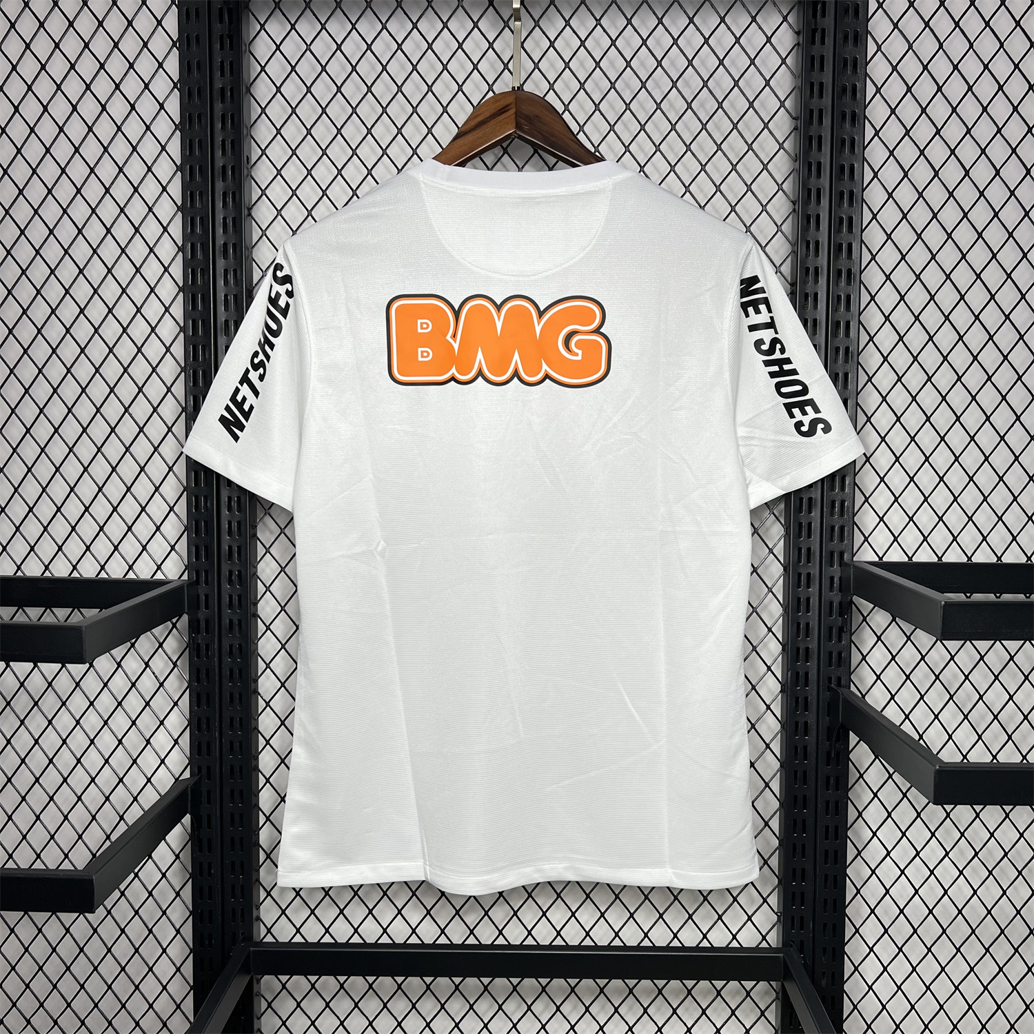 AlphaJersey-Retro Santos 2012 Centennial Home Jersey with SEARA Sponsor Patch
