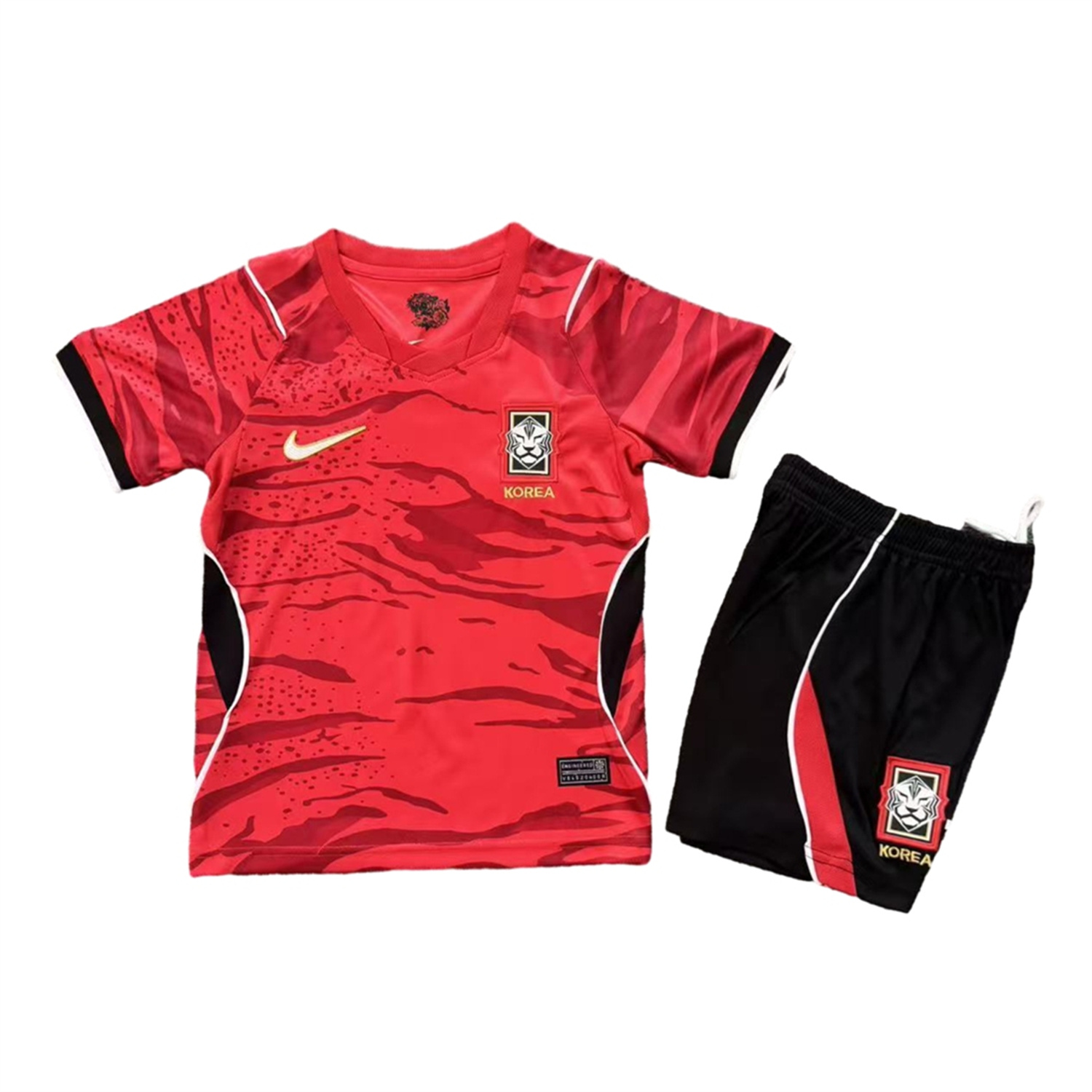 AlphaJersey-South Korea 2026 Home Kids Kit