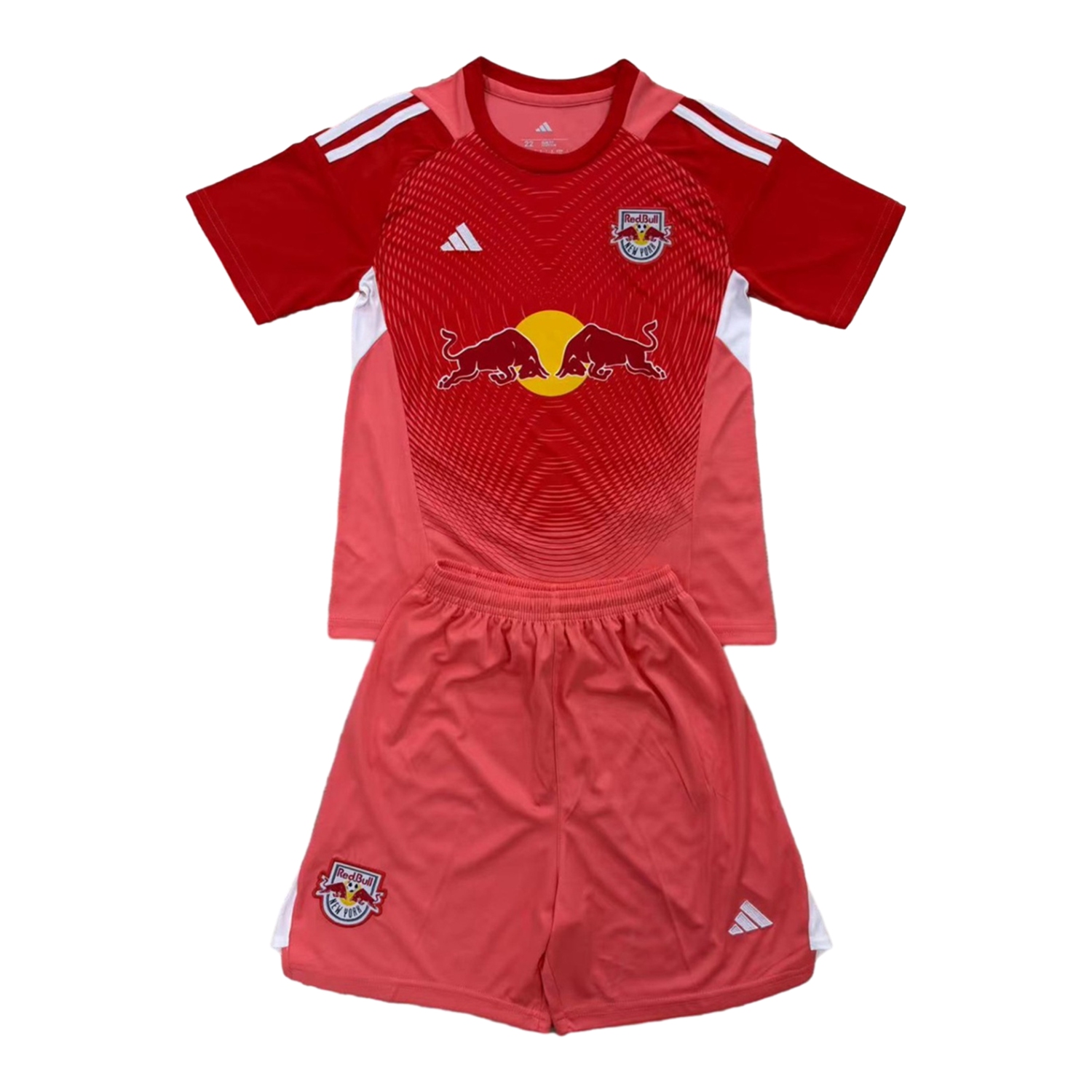 AlphaJersey-New York Red Bulls 25-26 Red Goalkeeper Kids Kit