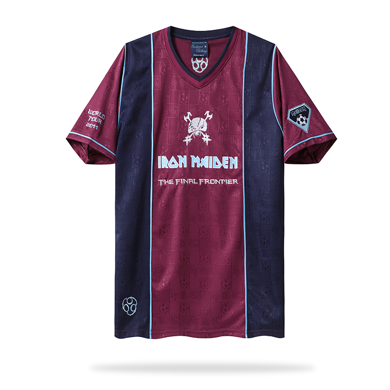AlphaJersey-Retro Iron Maiden 2011 Away Jersey