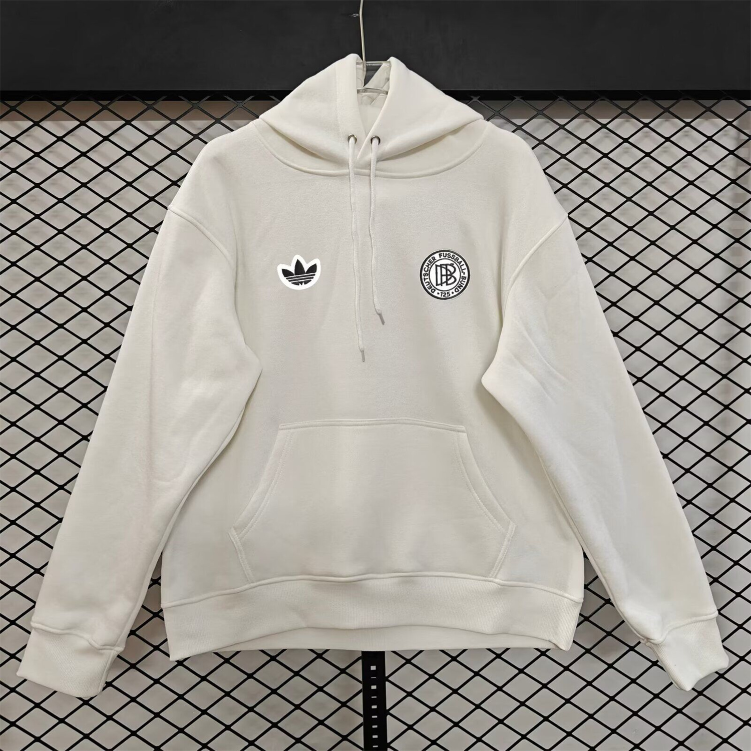 AlphaJersey-Germany 2026 Terrace Icon DFB Unisex Pullover Hoodie