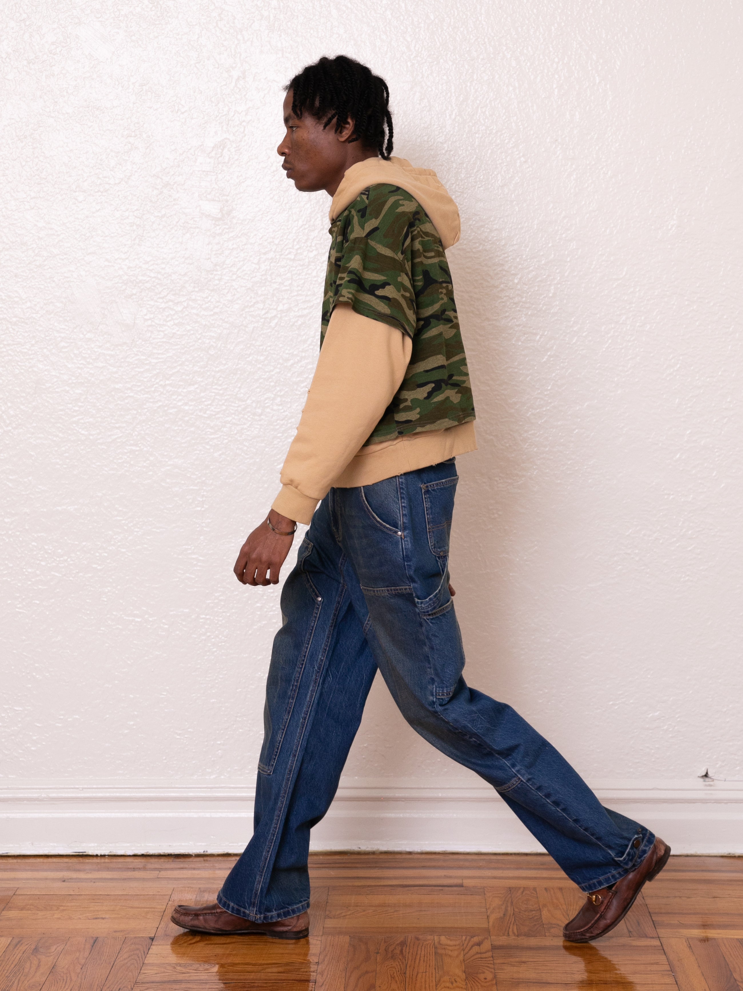 Double Layer Hoodie | Modern Menswear by yycbvcnbmmnbm