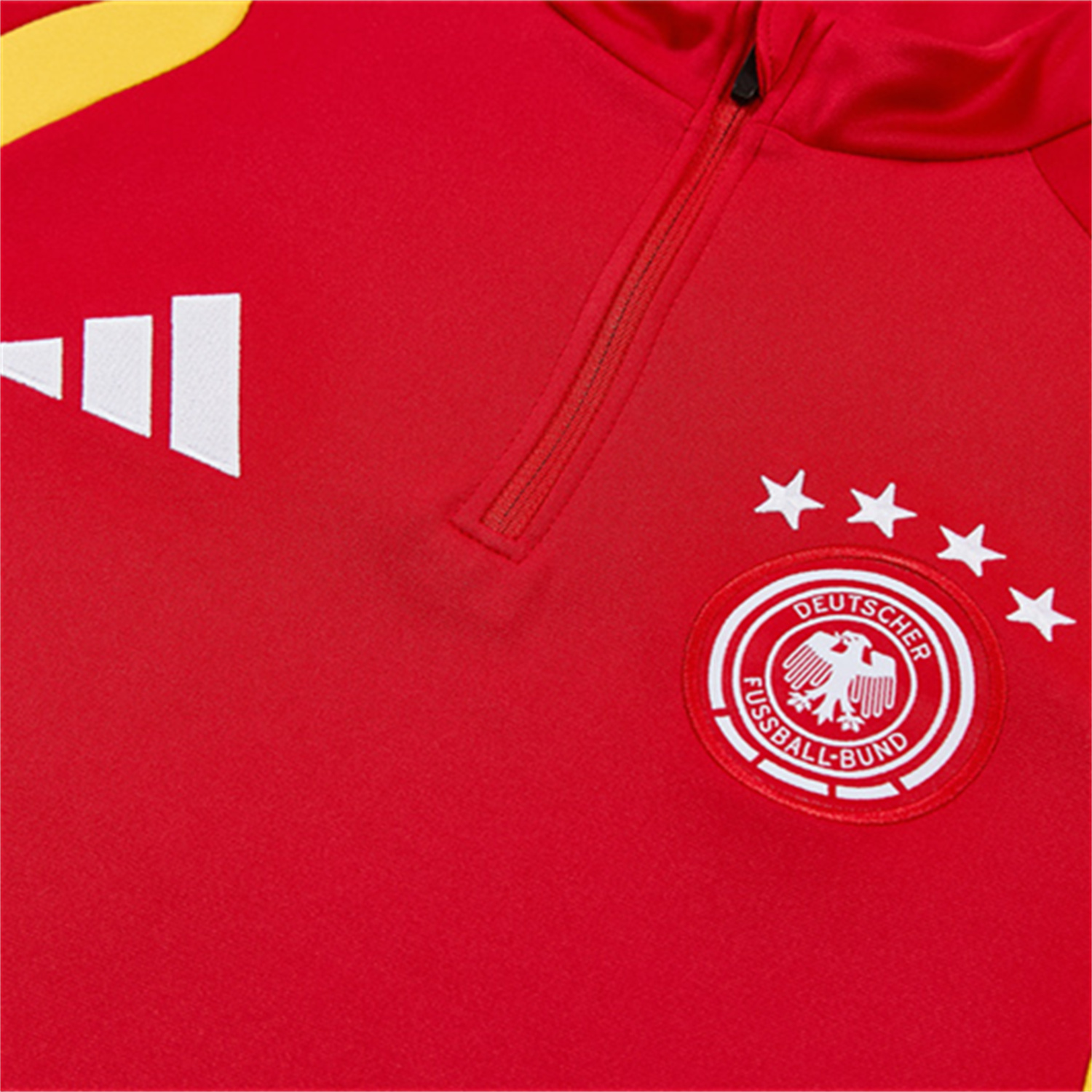 AlphaJersey-Germany 2026 Long Sleeve Training Set - Red Top & Pants