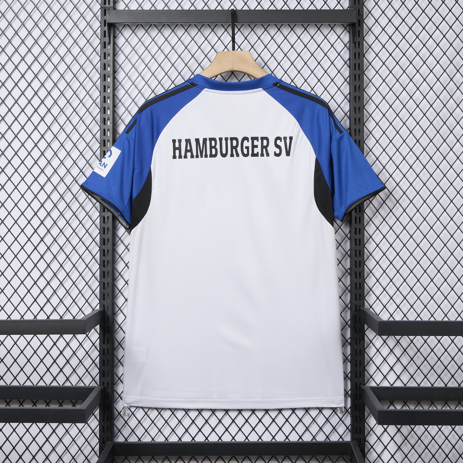 AlphaJersey-【Embroidered Team Badge】Hamburger SV 25-26 Home Jersey - Fans Version