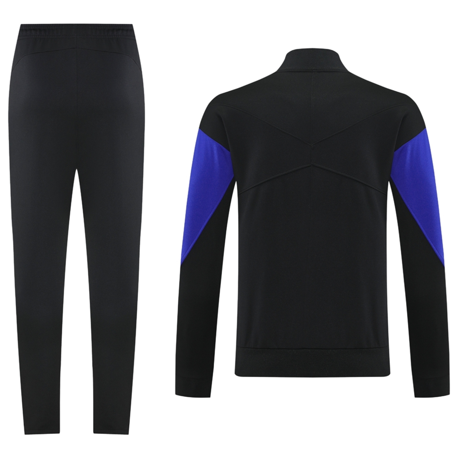 AlphaJersey-Barcelona 25-26 Jacket Training Tracksuit - Black top & Black Pants