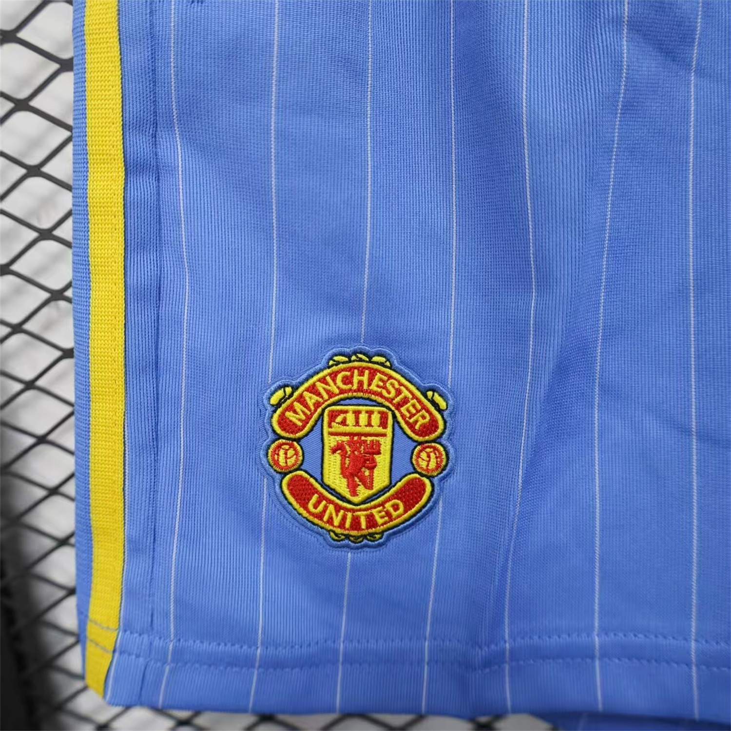 AlphaJersey-Manchester United 25-26 Trefoil Blue Travel Shorts - Player Version