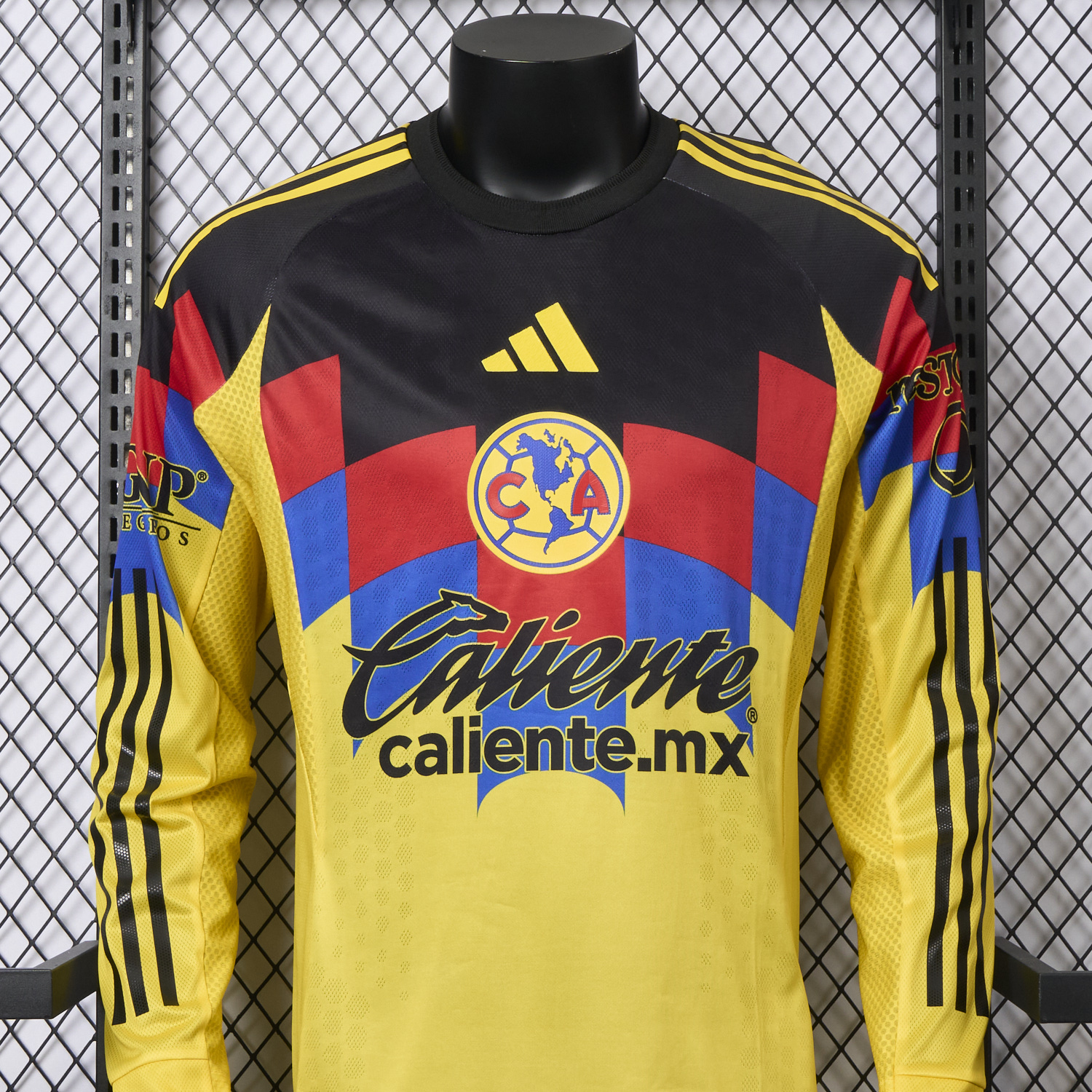 AlphaJersey-Club América 25-26 Home Long Sleeves Jersey - Player Version