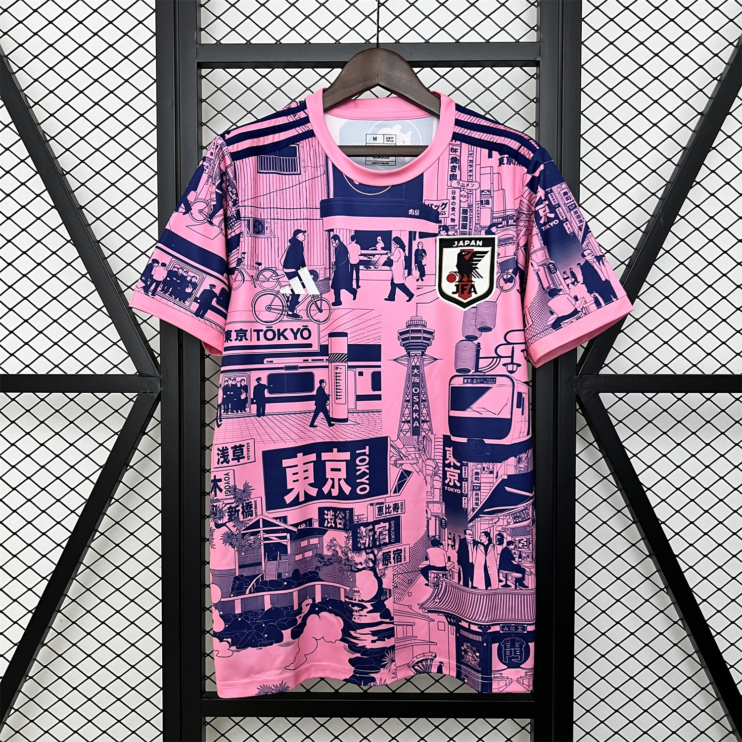 AlphaJersey-Japan 2024 Tokyo Street Pink Special Edition Jersey - Fans Version