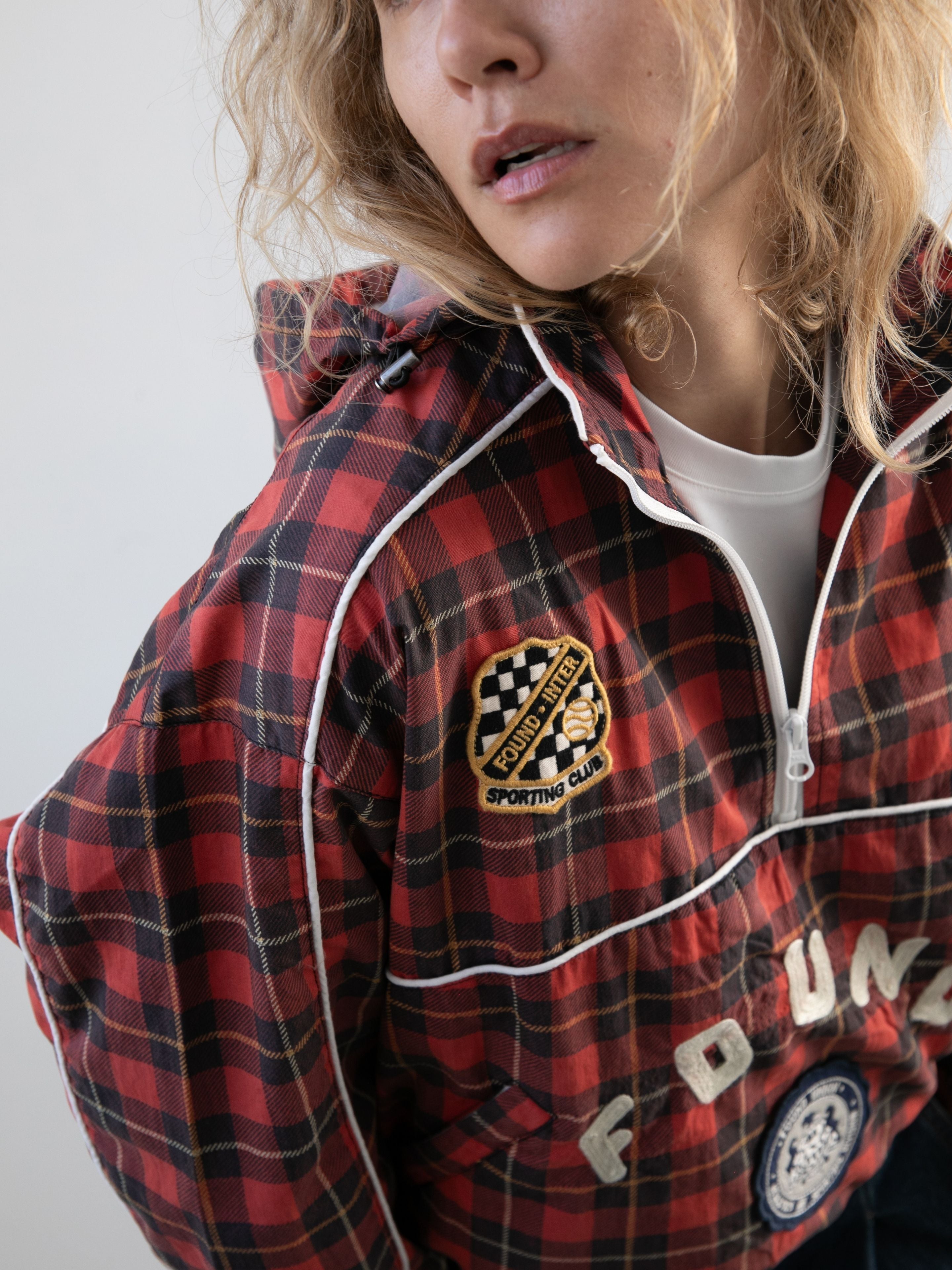 Red Plaid Track Jacket | Modern Menswear by yycbvcnbmmnbm