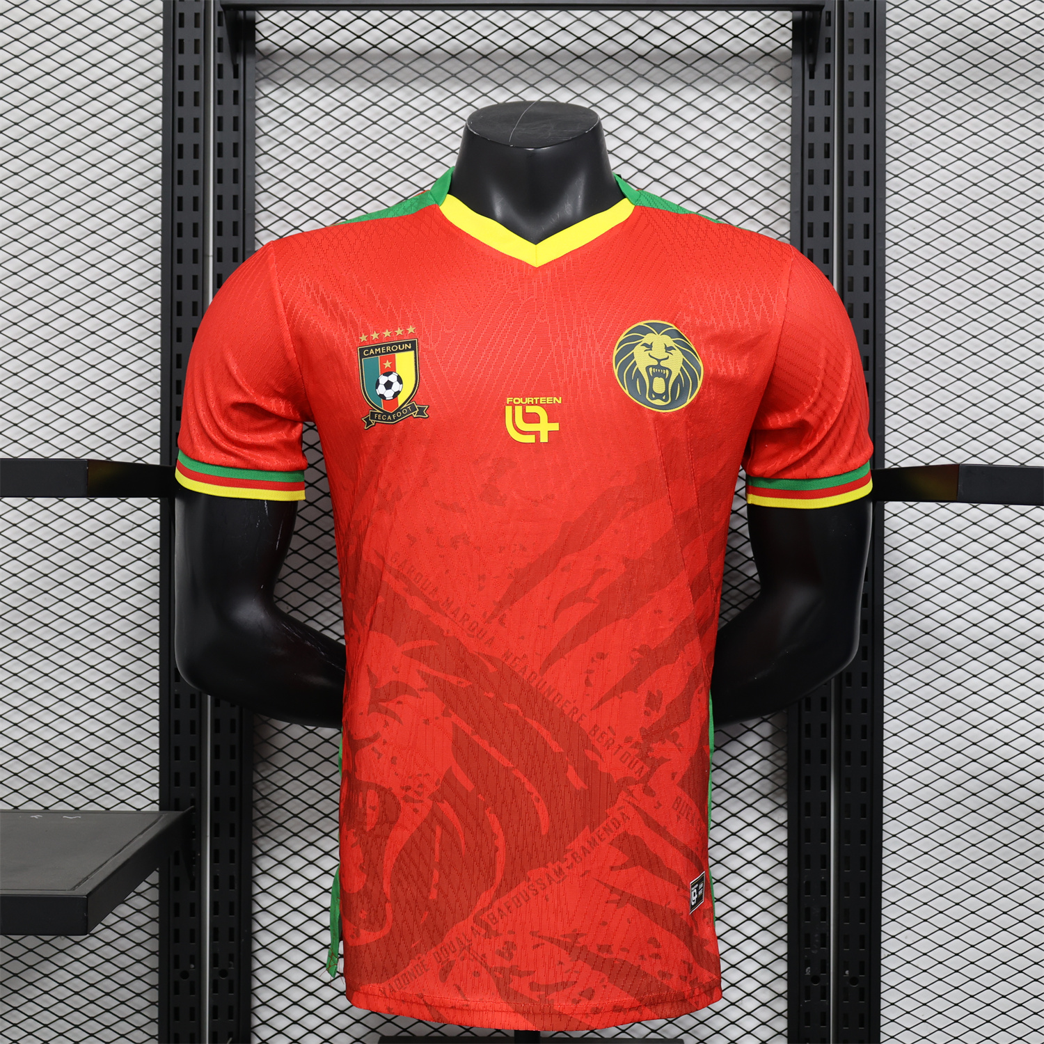AlphaJersey-Cameroon 25-26 Away Jersey - Player Version