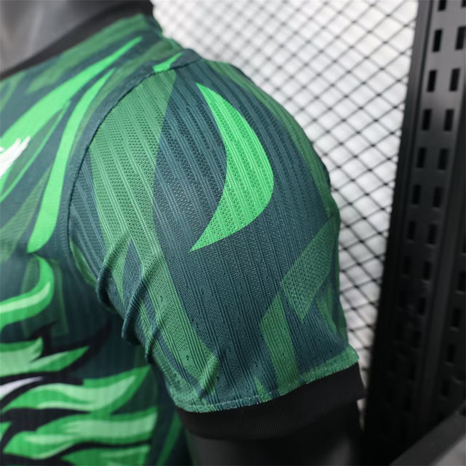 AlphaJersey-Liver.pool 25-26 Green Dragon and Fire Special Jersey - Player Version