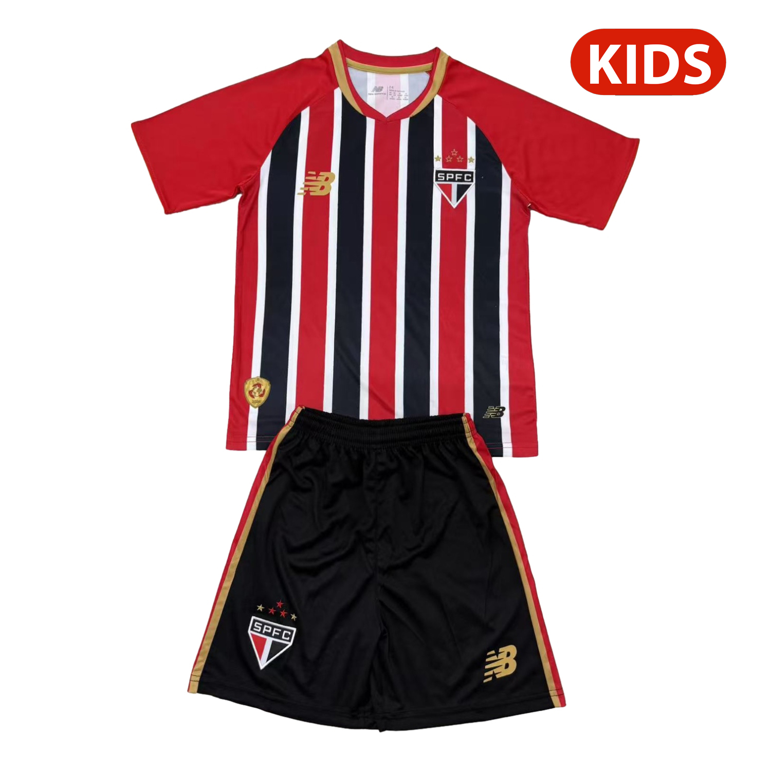 AlphaJersey-Sao Paulo 25-26 Away Unsponsored Kids Kit