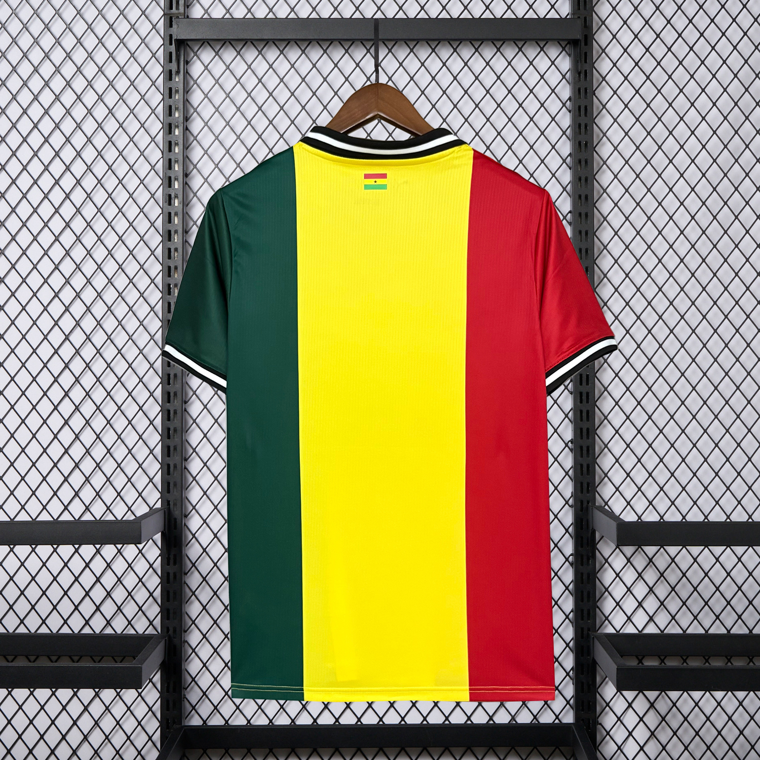 AlphaJersey-Ghana 2026 Red Yellow Green Jersey - Fans Version