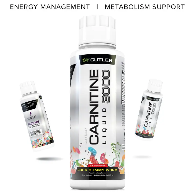 Cutler Nutrition Liquid Carnitine 3000 