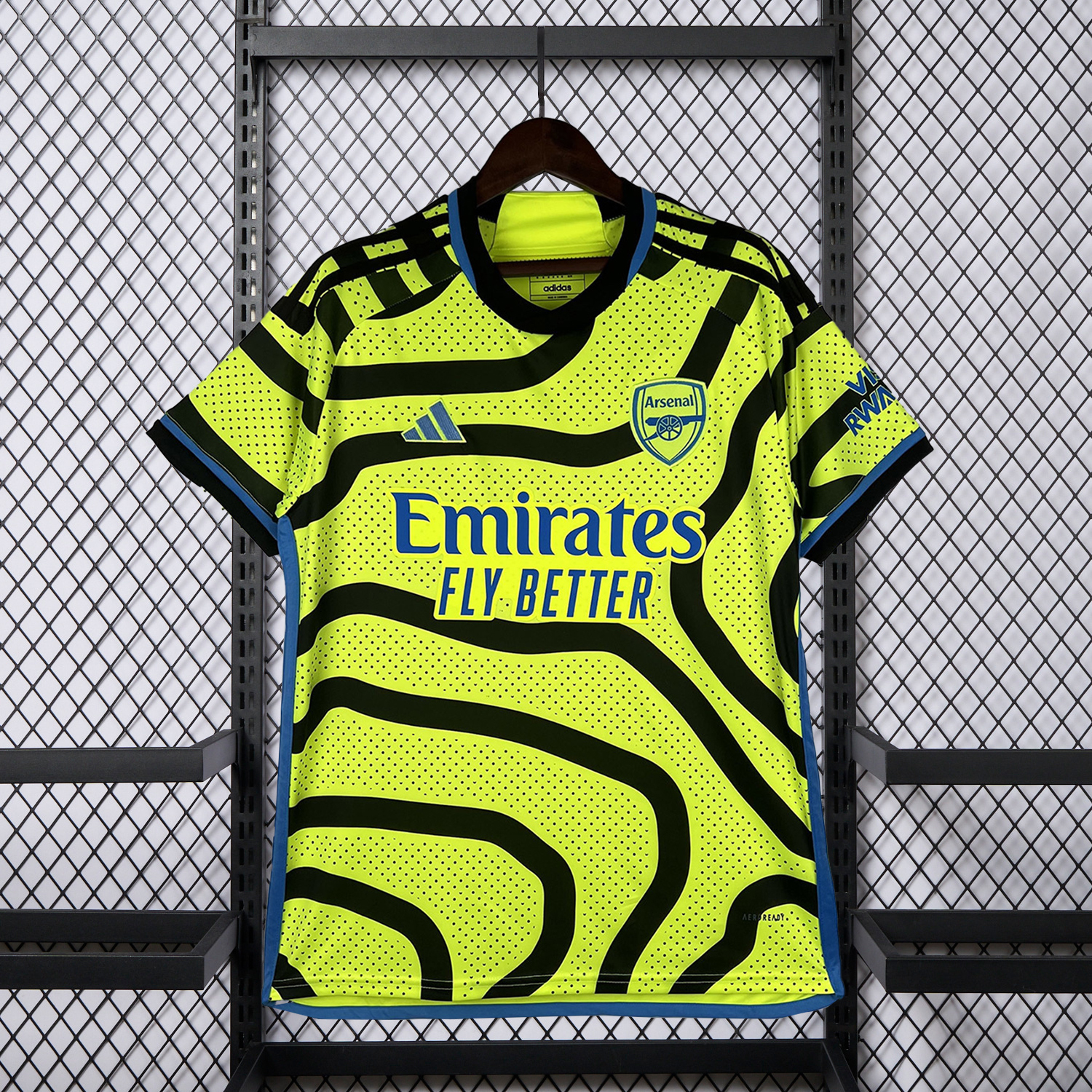 AlphaJersey-Retro Arsenal 2023-24 Away Jersey