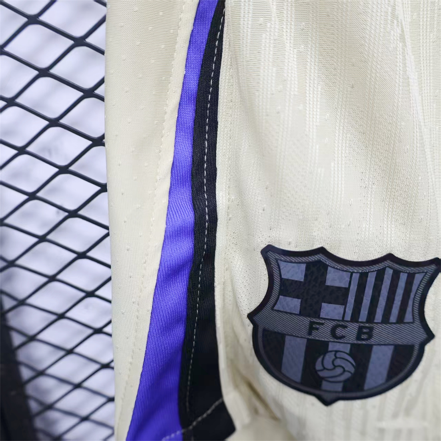 AlphaJersey-Barcelona 25-26 Away Yellow Shorts - Player Version