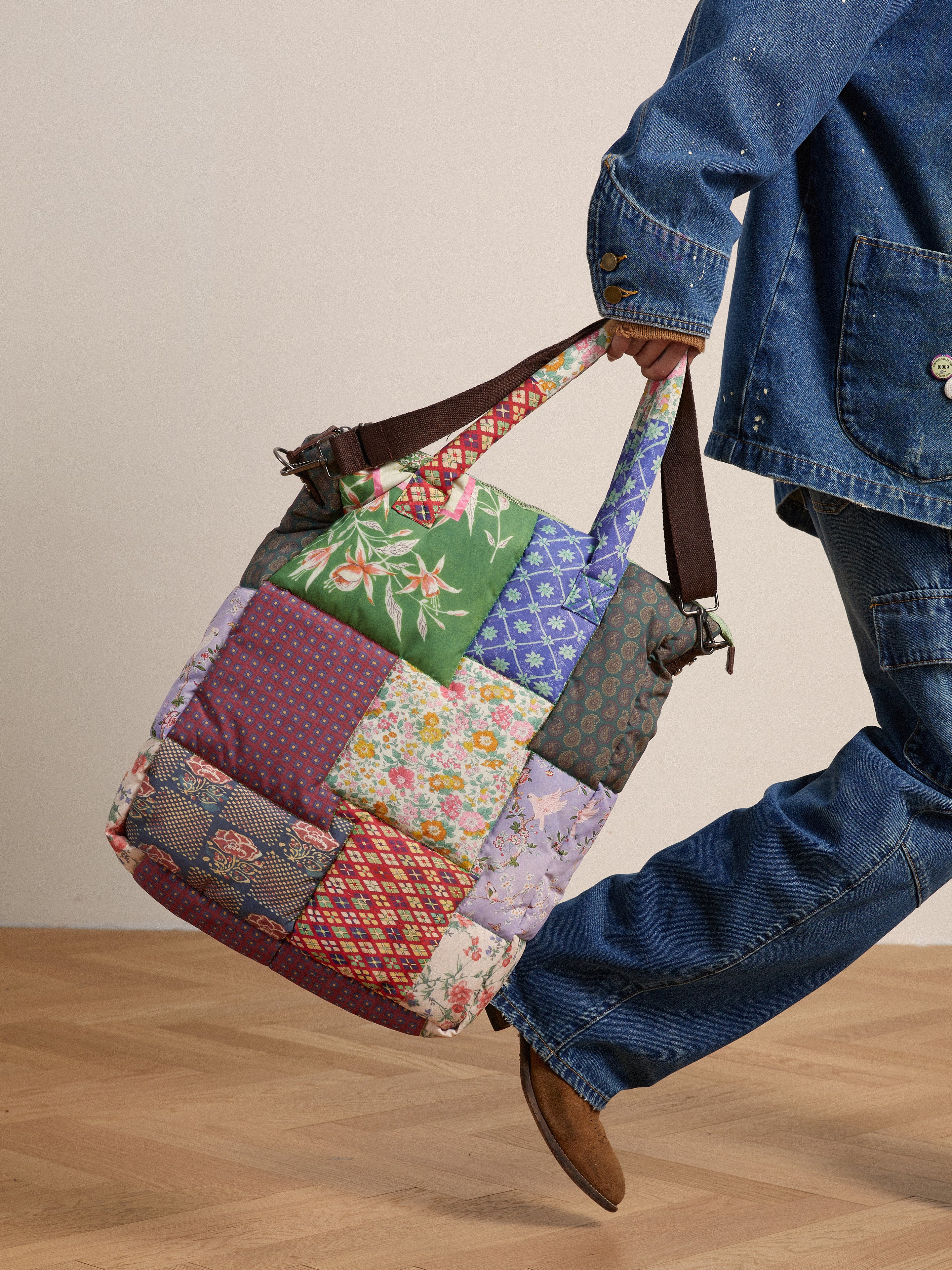 Gardenia Tapestry Bag | Modern Menswear by yycbvcnbmmnbm