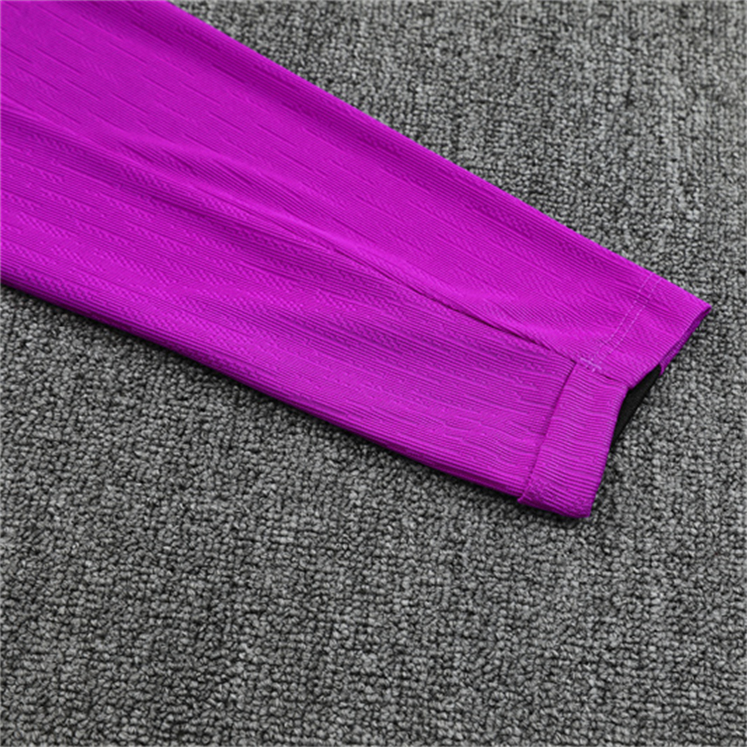 AlphaJersey-England 25-26 Long Sleeve Training Set - Player Version - Purple Top and Black Pants