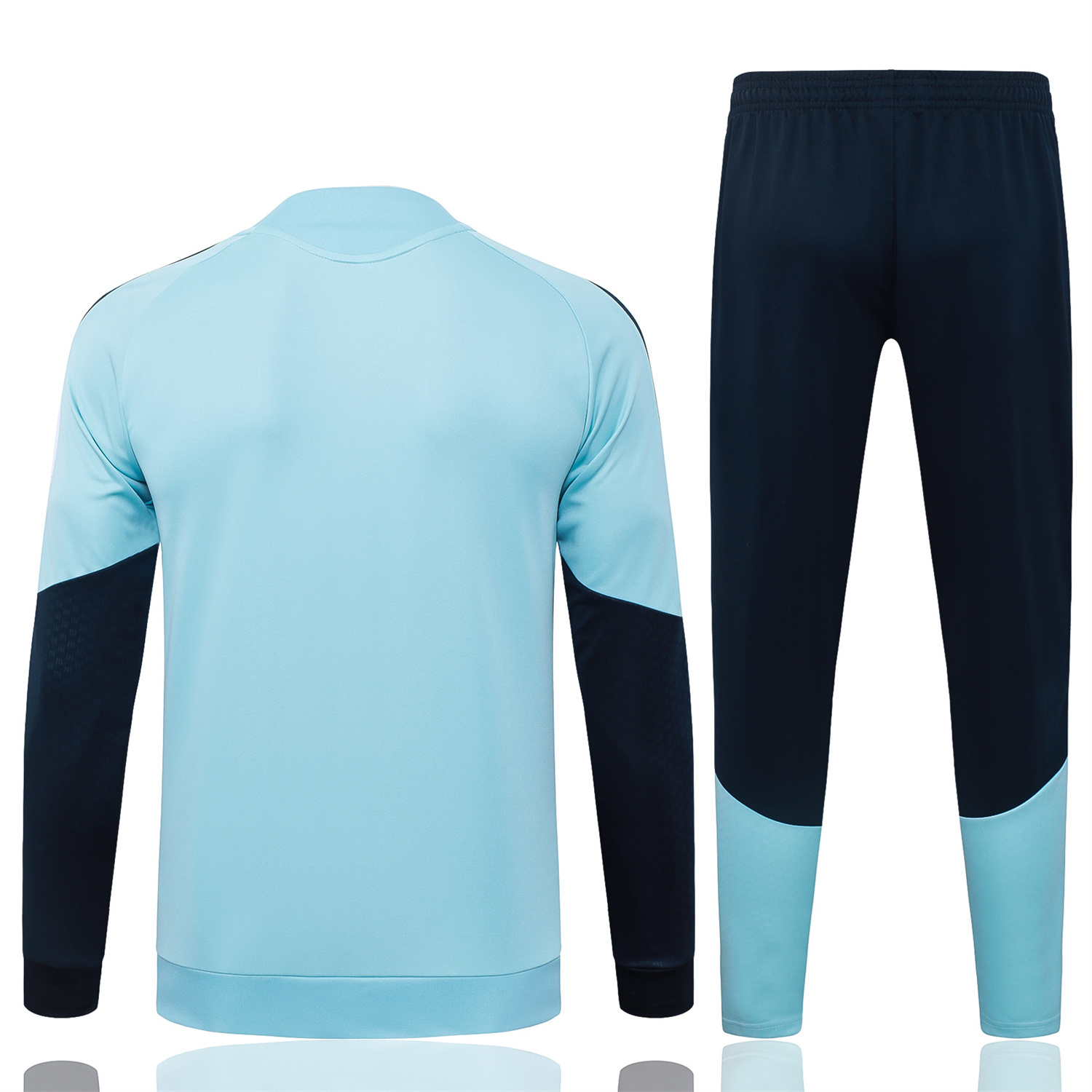 AlphaJersey-Argentina 25-26 Windbreaker Training Set - Light Blue Top and Black Pants