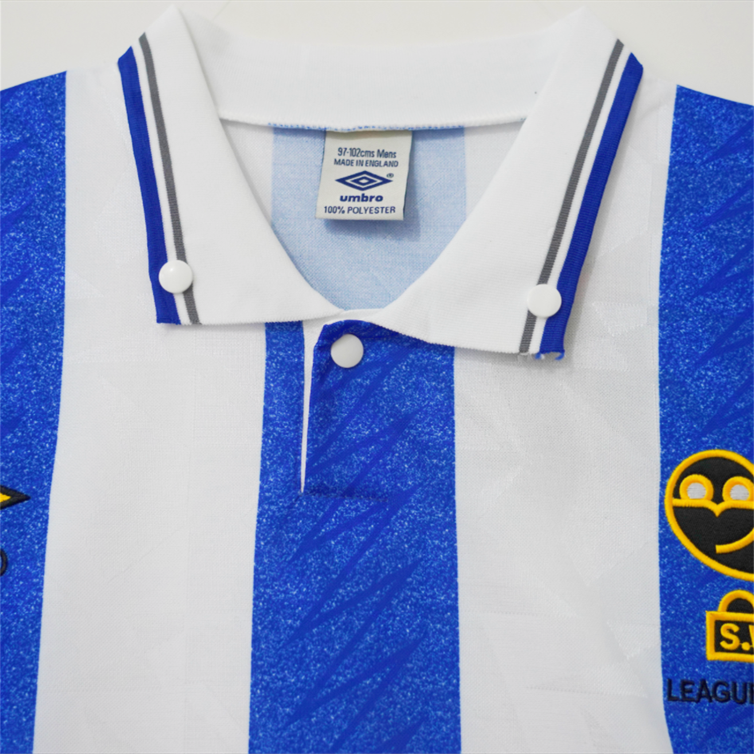 AlphaJersey-Retro Sheffield Wednesday 1989-93 Home Jersey