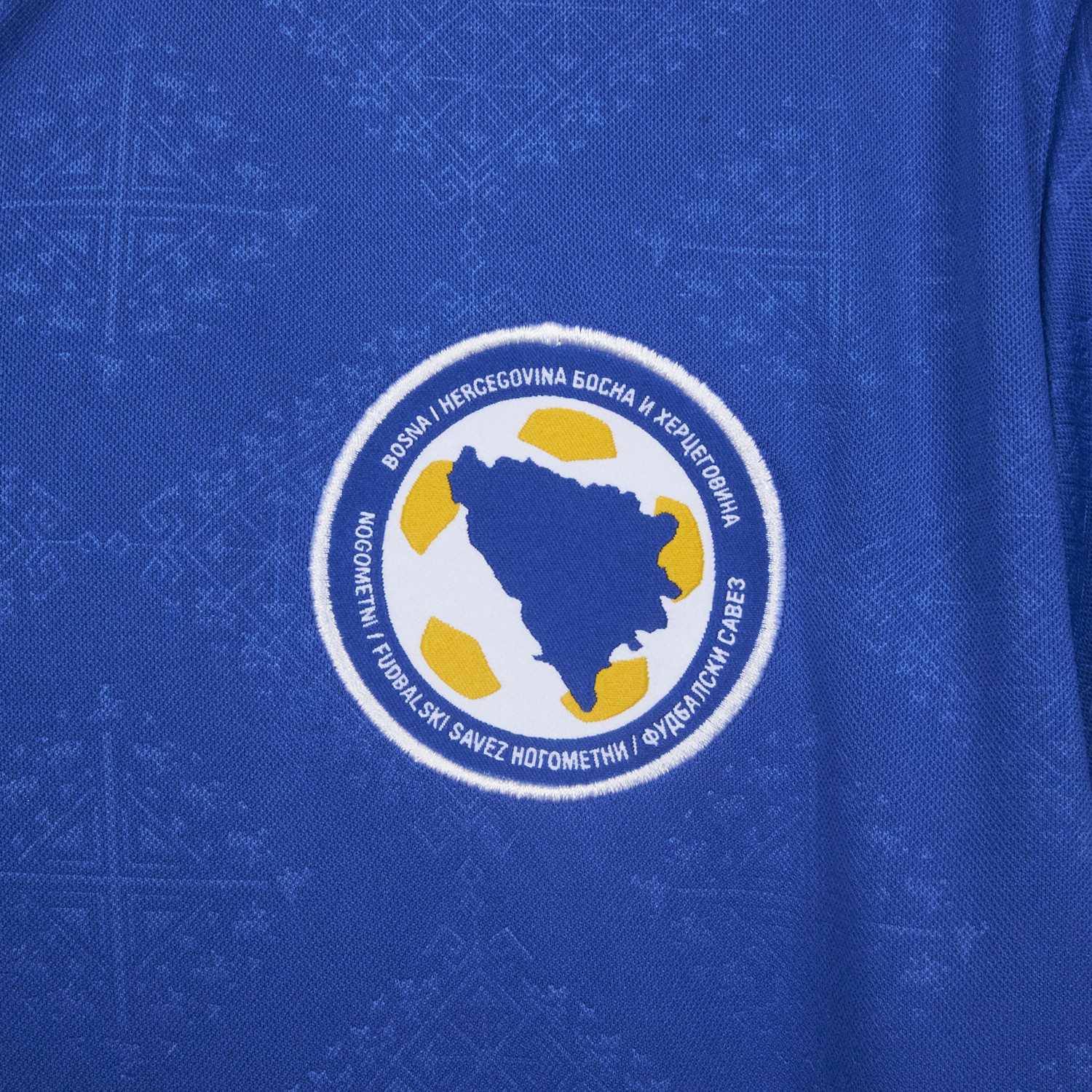 AlphaJersey-Bosnia and Herzegovina 2026 Home Jersey - Fans Version
