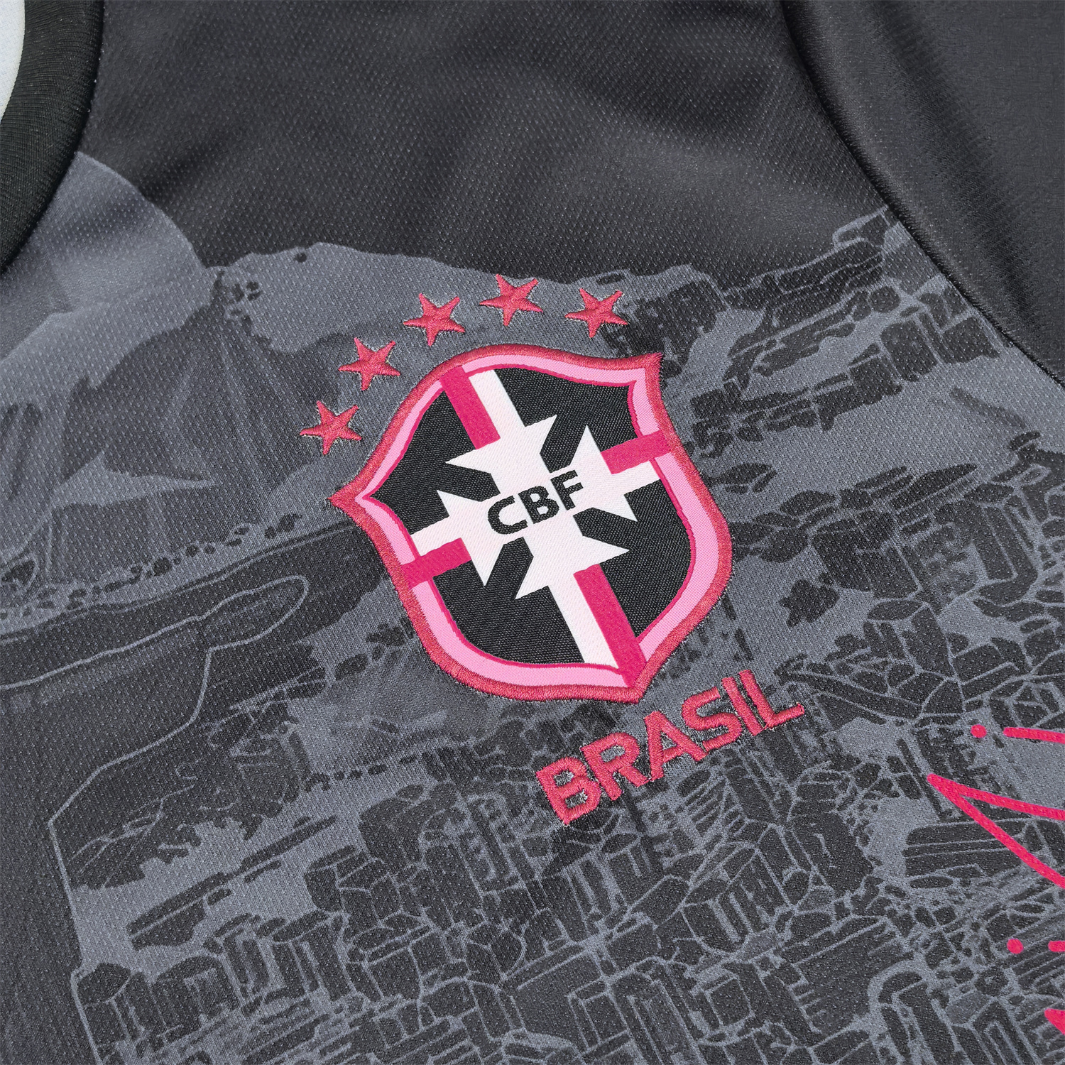 AlphaJersey-Brazil 25-26 Rio de Janeiro Purple And Black Special Jersey - Fans Version