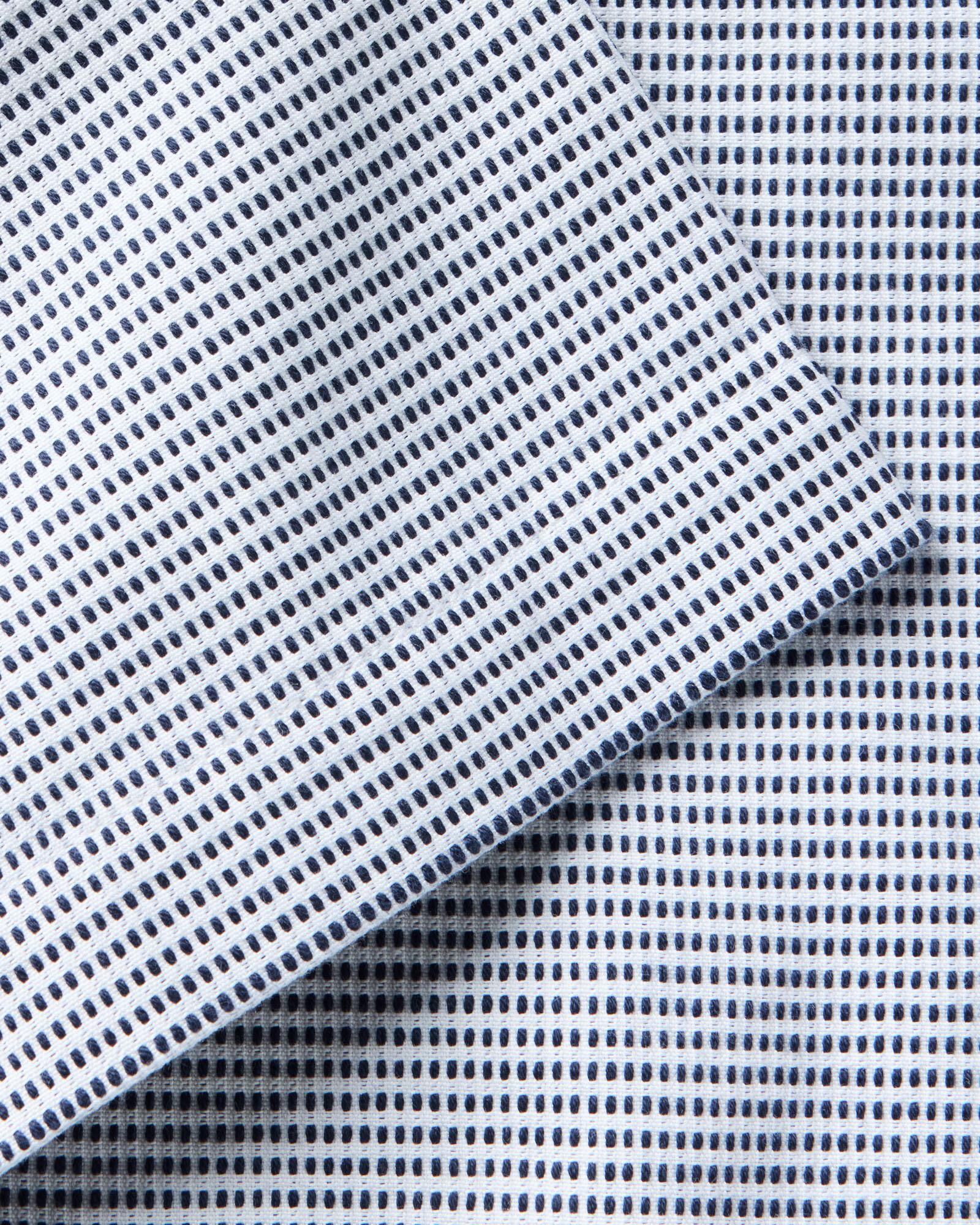The Hawthorne Shirt in Blue Pin Dot Dobby | Modern Menswear by yycbvcnbmmnbm