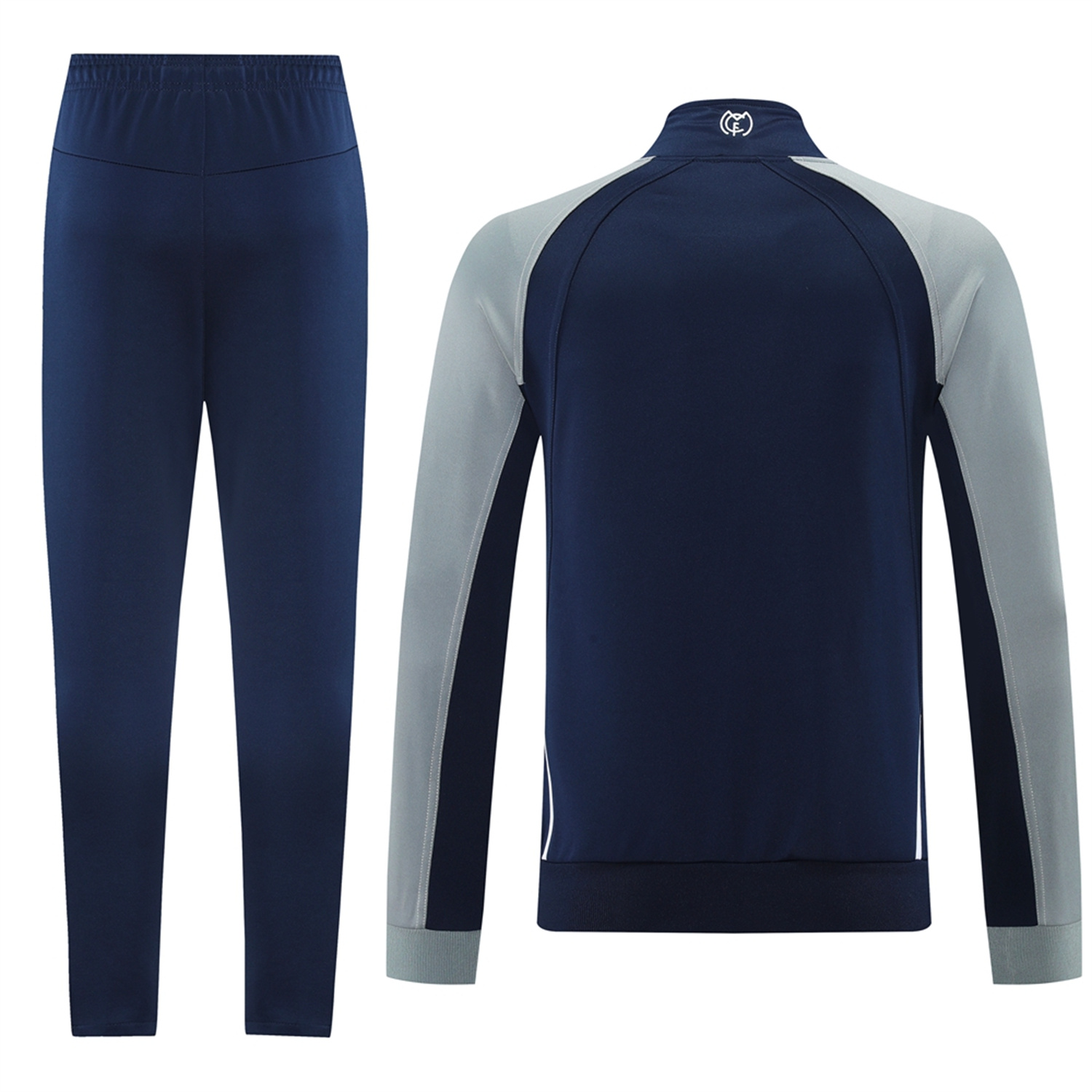 AlphaJersey-Real Madrid 25-26 Jacket Training Tracksuit - Blue Grey Jackets & Pants