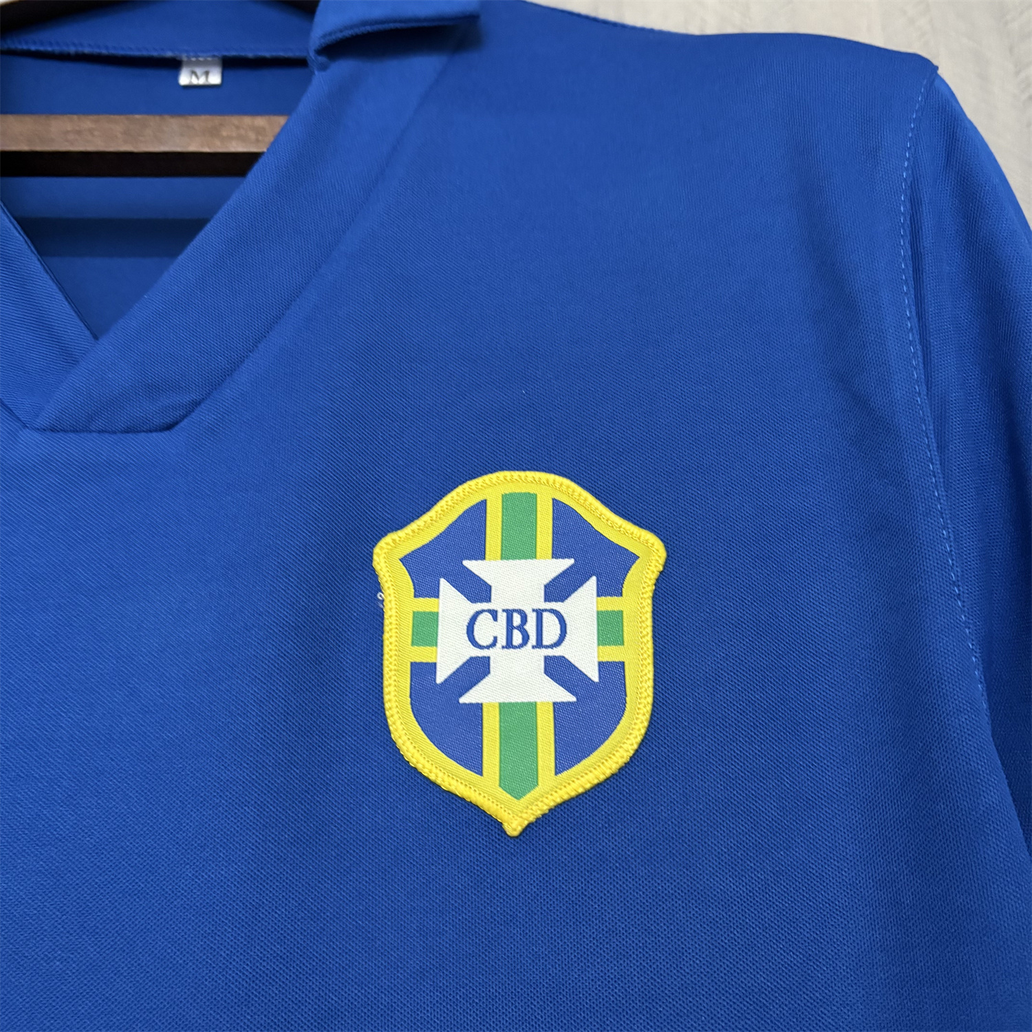 AlphaJersey-Retro Brazil 1958 Away Jersey