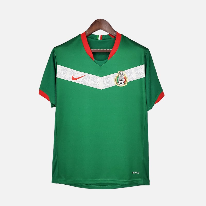 AlphaJersey-Retro Mexico 2006 Home Stadium Jersey