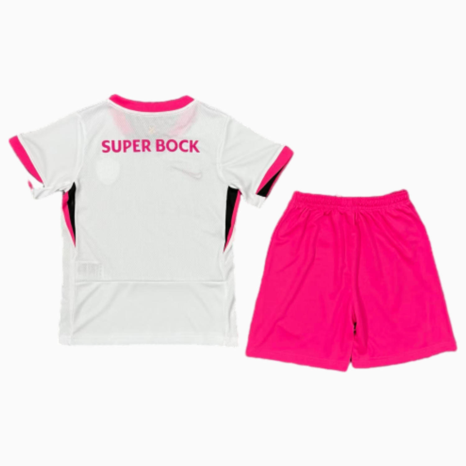 AlphaJersey-Sporting CP 25-26 Pink And White Special Kids Kit