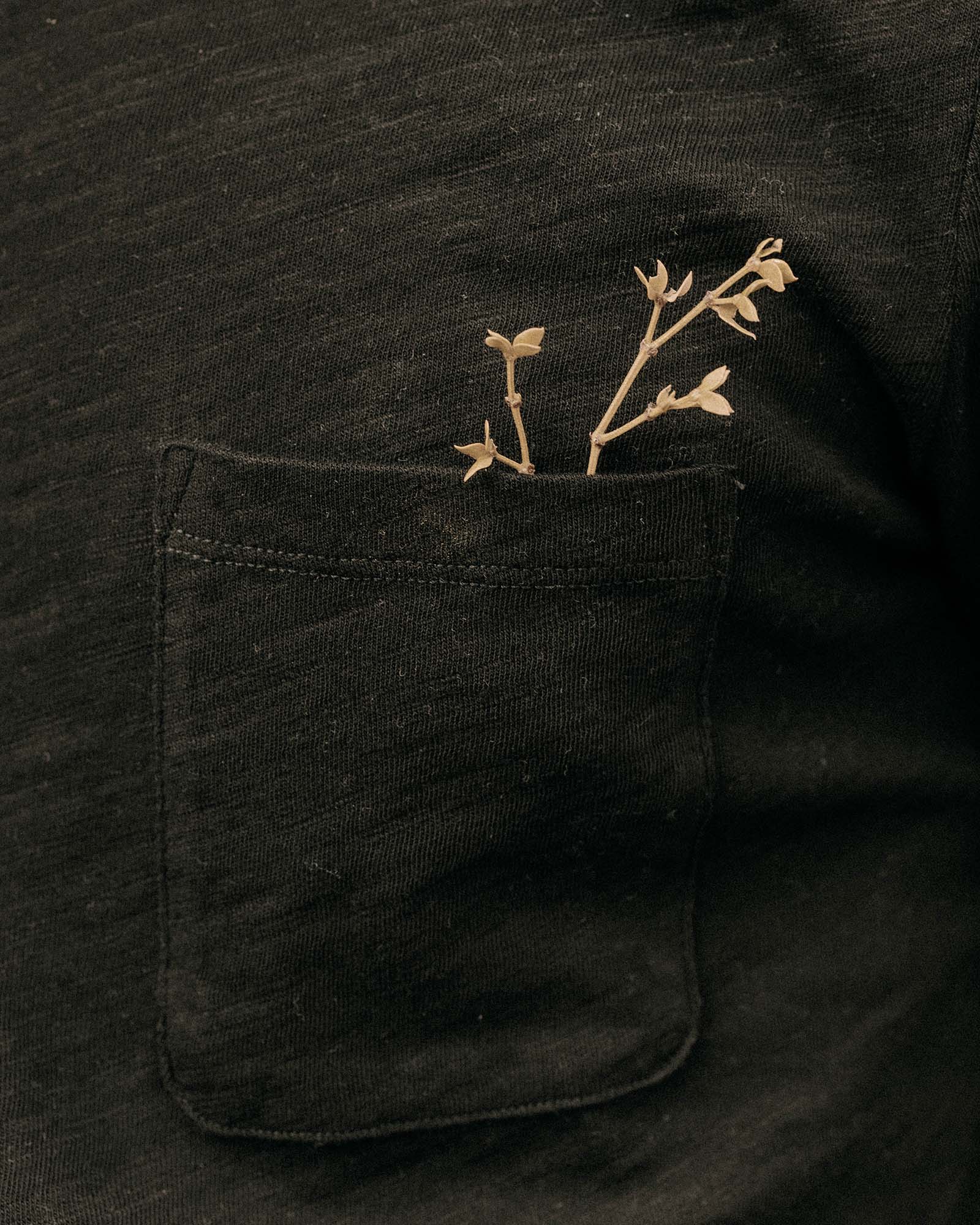 The Slub Tee in Black Indigo | Modern Menswear by yycbvcnbmmnbm