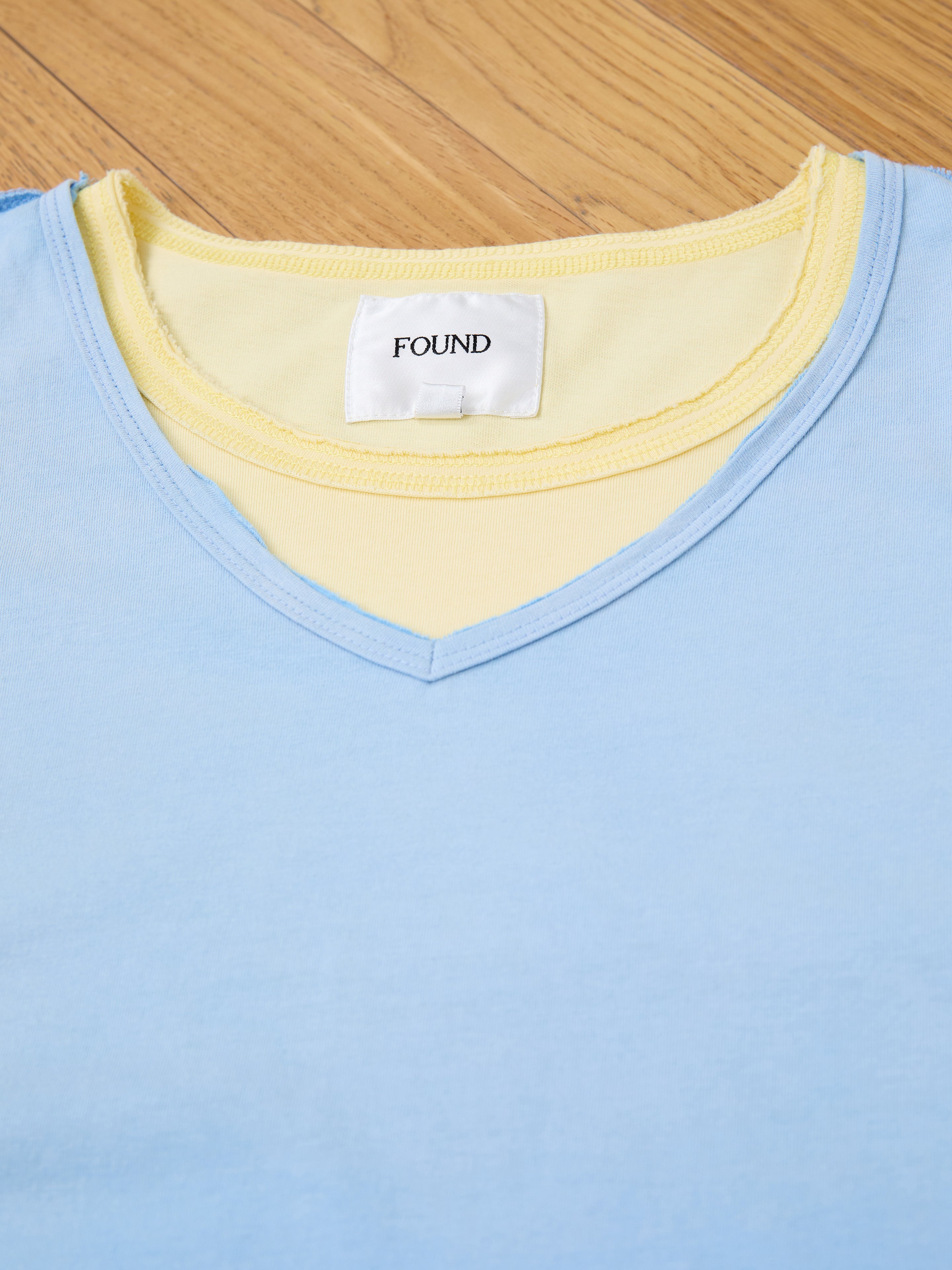 Double Layer LS Tee | Modern Menswear by yycbvcnbmmnbm