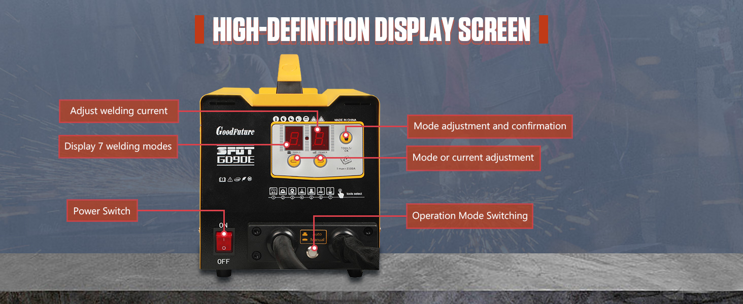 stud welder dent puller kit spot machine car body repair welding automatic auto spotter 110v 220v