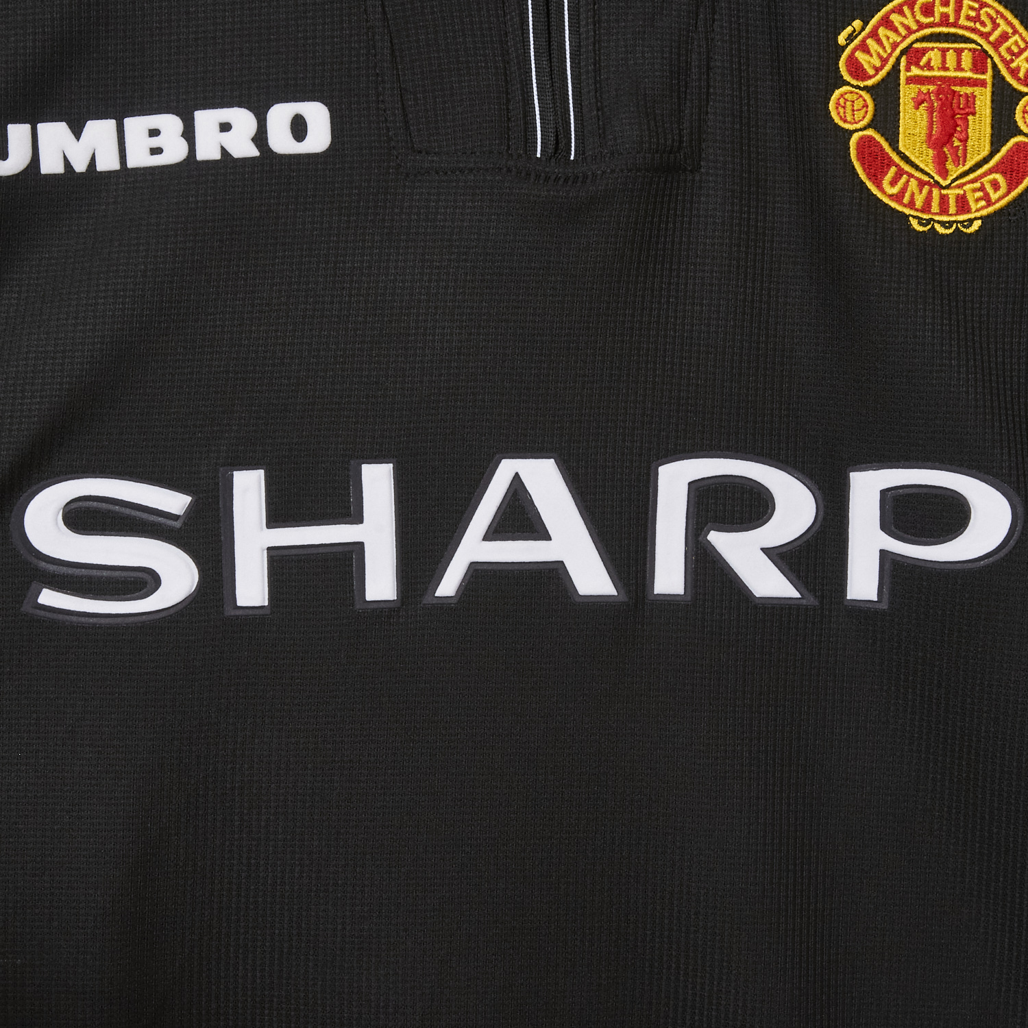 AlphaJersey-Retro Manchester United 1998-99 Black Jersey