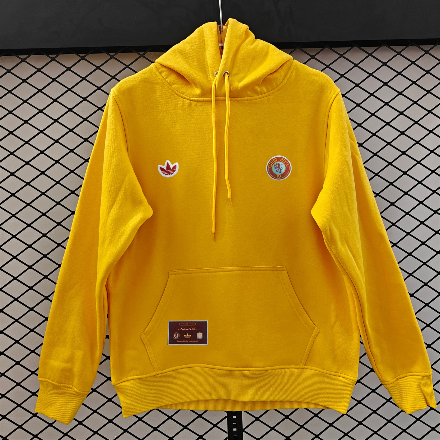 AlphaJersey-Aston Villa 25-26 Originals Terrace Icon Unisex Pullover Hoodie