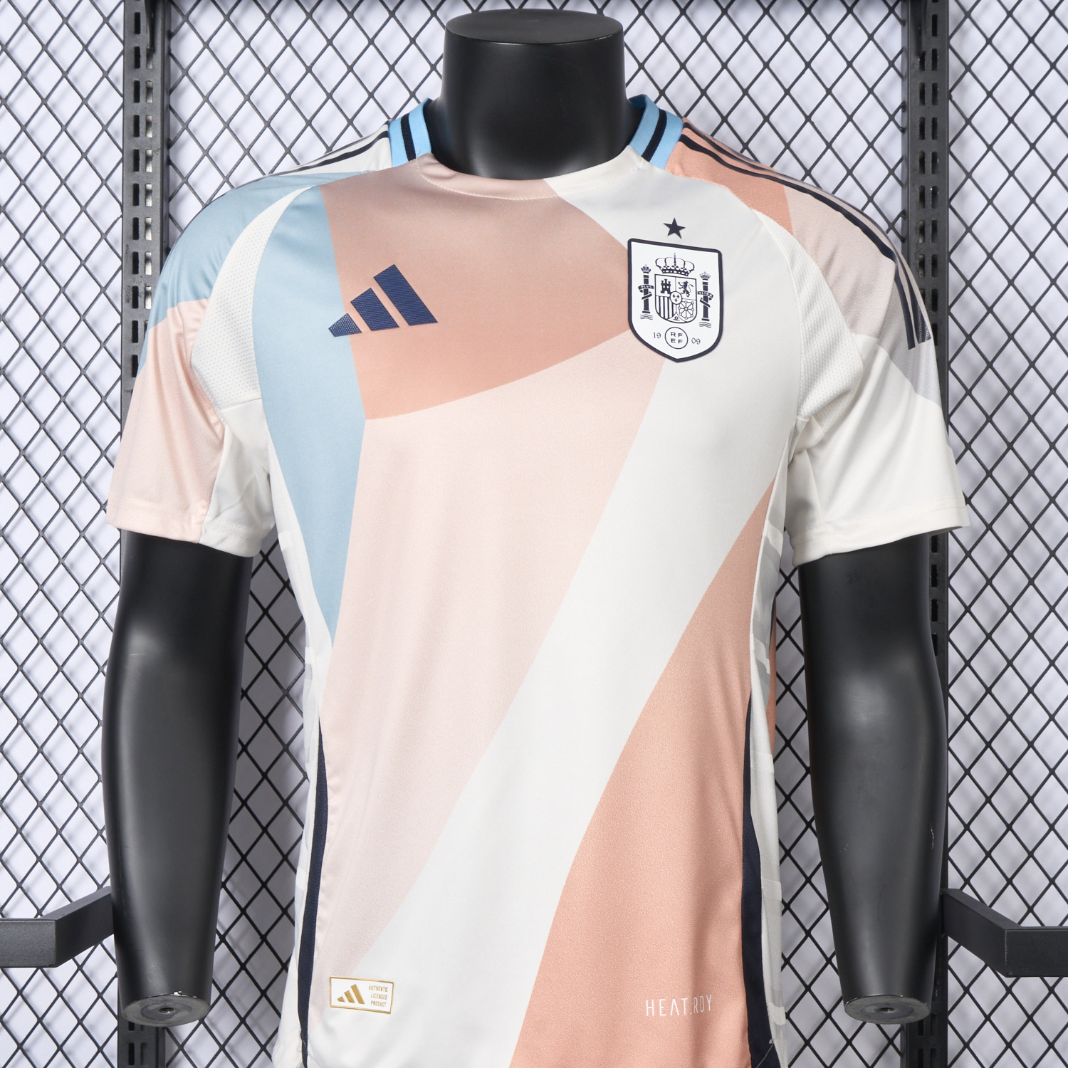 AlphaJersey-Spain 2025 Women's Team Away Jersey - Men's Player Version