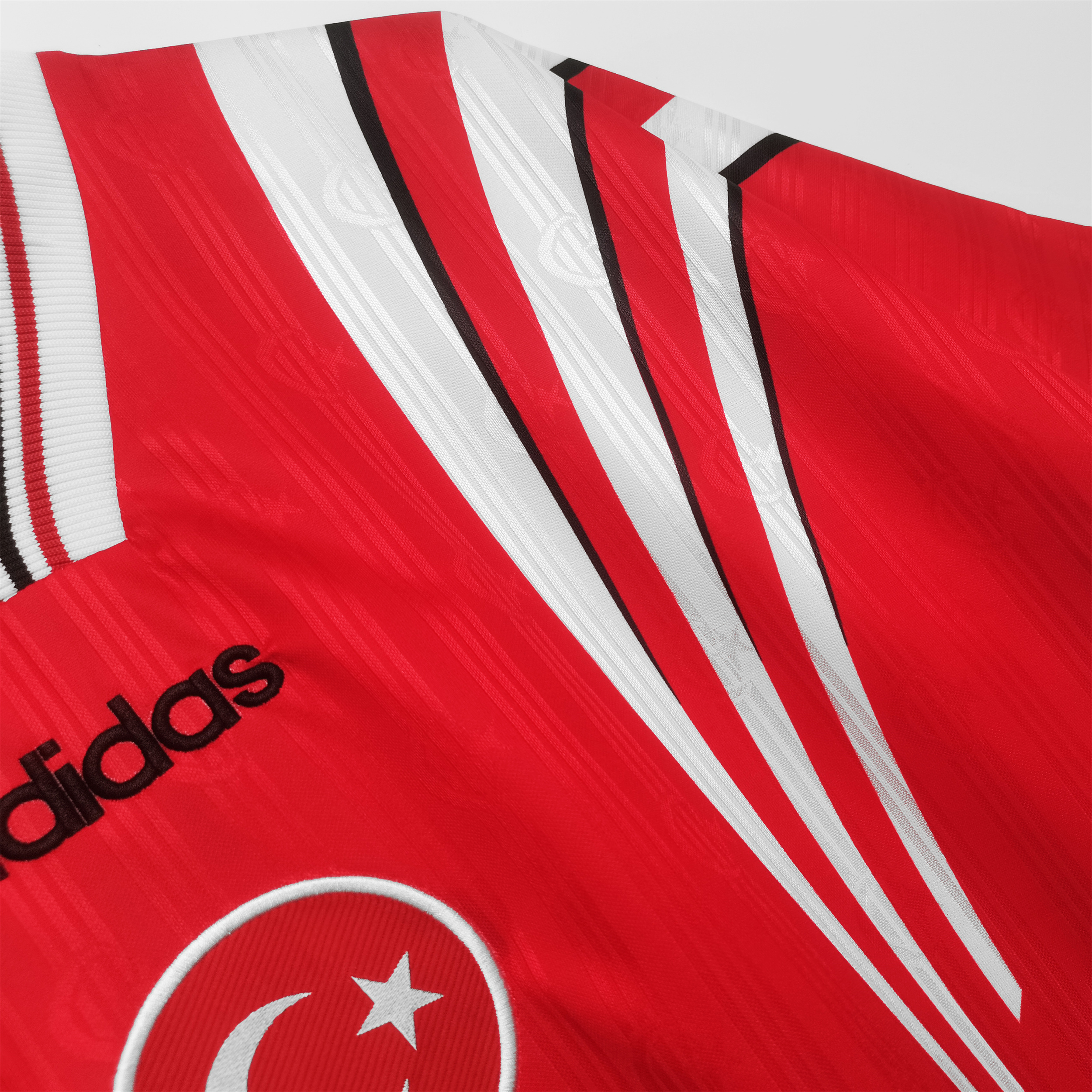 AlphaJersey-Retro Turkey 1996 Home Stadium Jersey