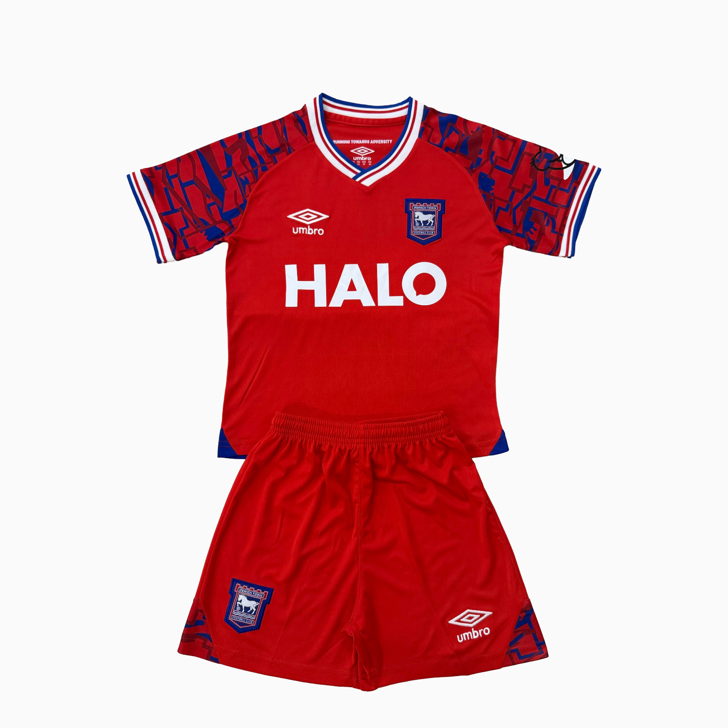 AlphaJersey-Ipswich Town 25-26 Away Kids Kit