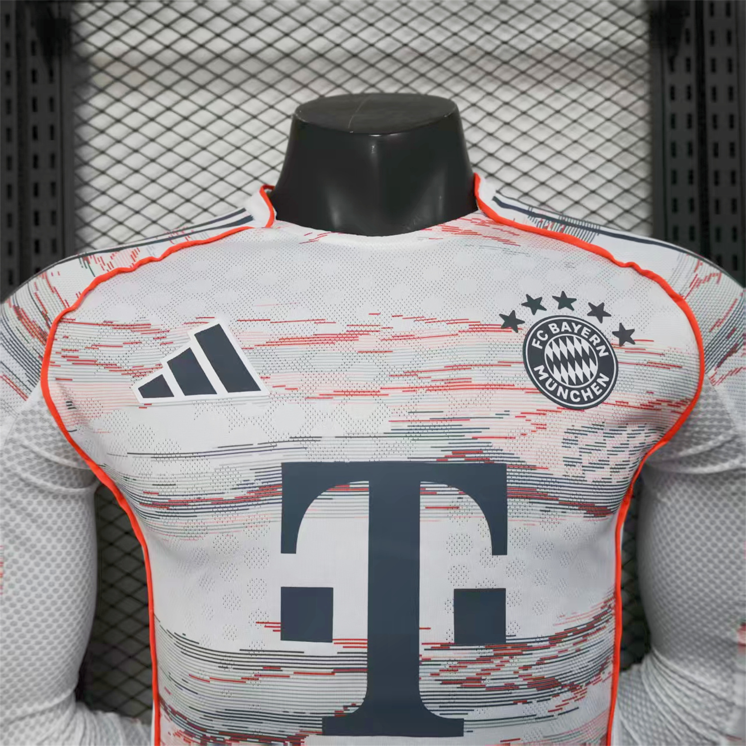 AlphaJersey-Bayern Munich 25-26 Away Long Sleeves Jersey - Player Version