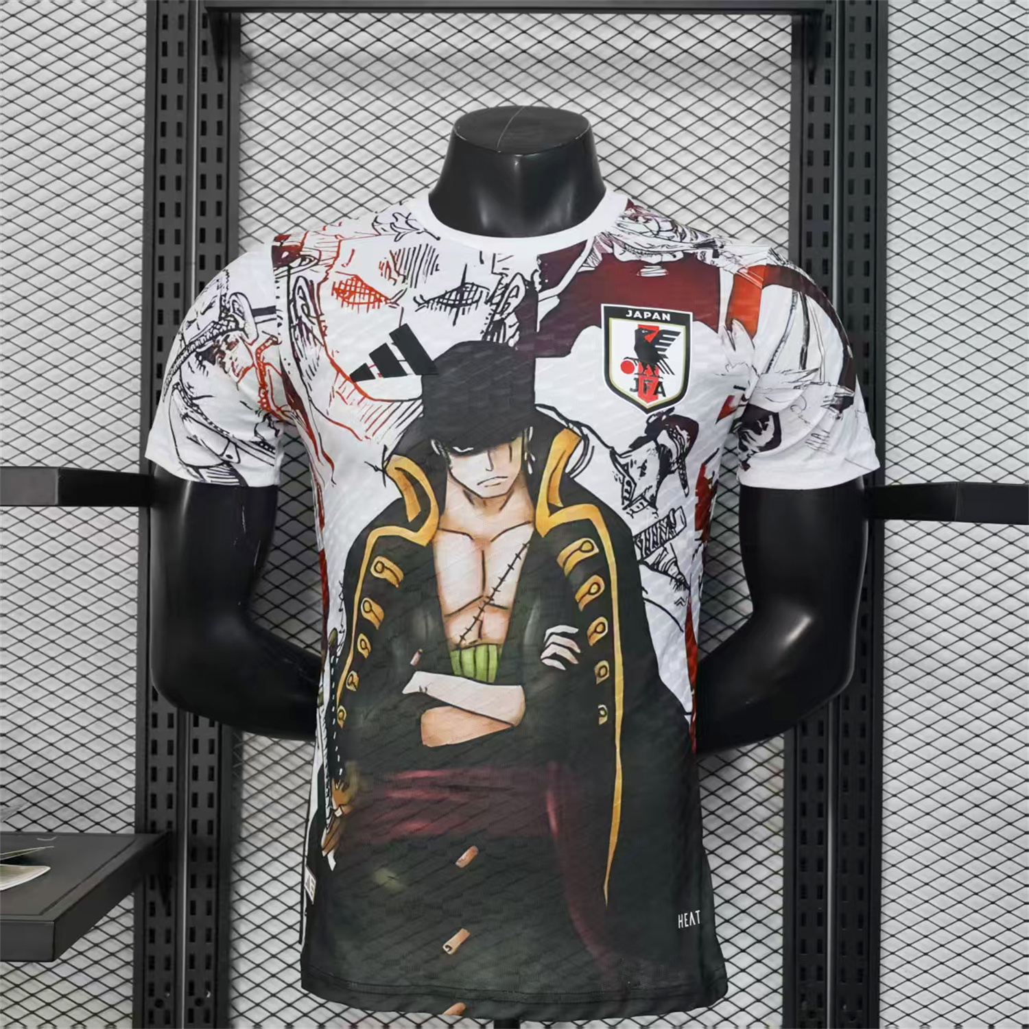 AlphaJersey-Japan 25-26 Roronoa Zoro White Special Jersey - Player Version