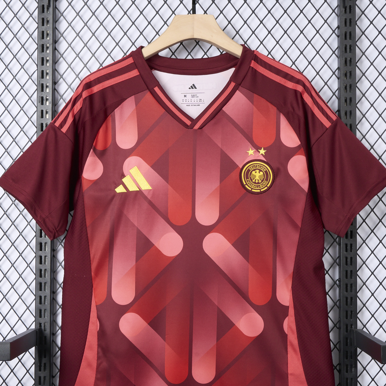 AlphaJersey-Germany 2025 Women's Euro Away Jersey - Men's Fans Version