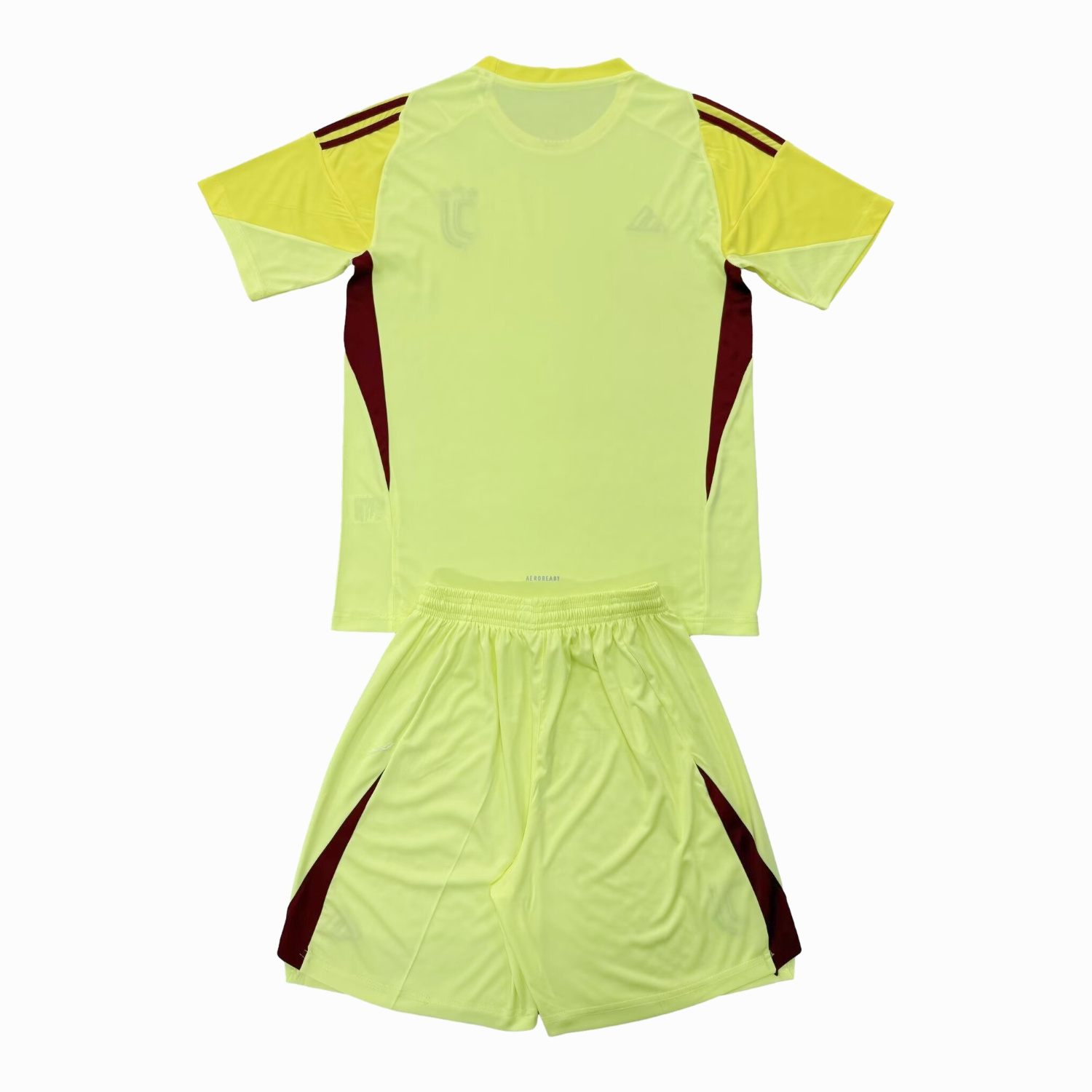 AlphaJersey-Juventus 25-26 Yellow Goalkeeper Kids Kit