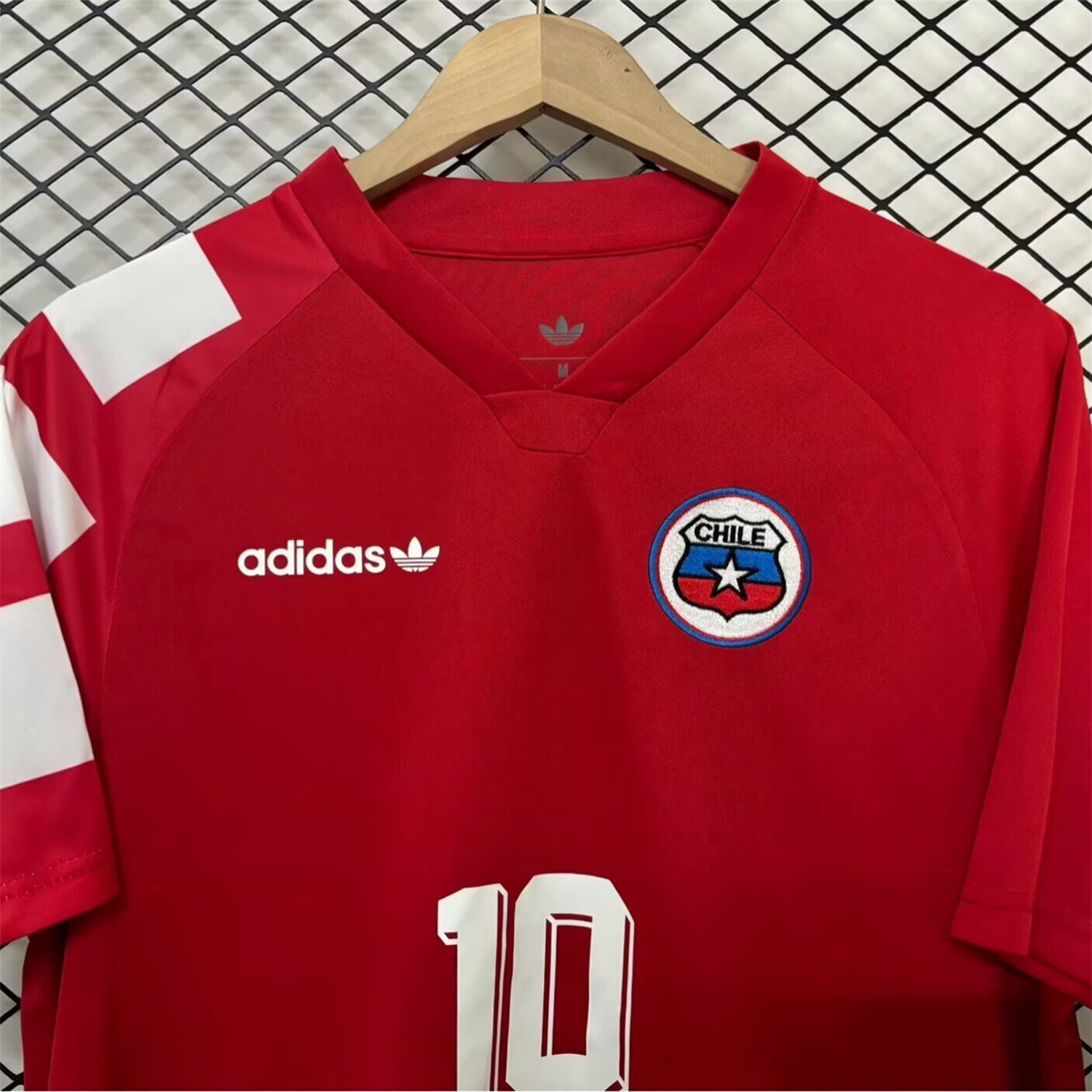 AlphaJersey-Retro Chile 1994 Home Red Jersey