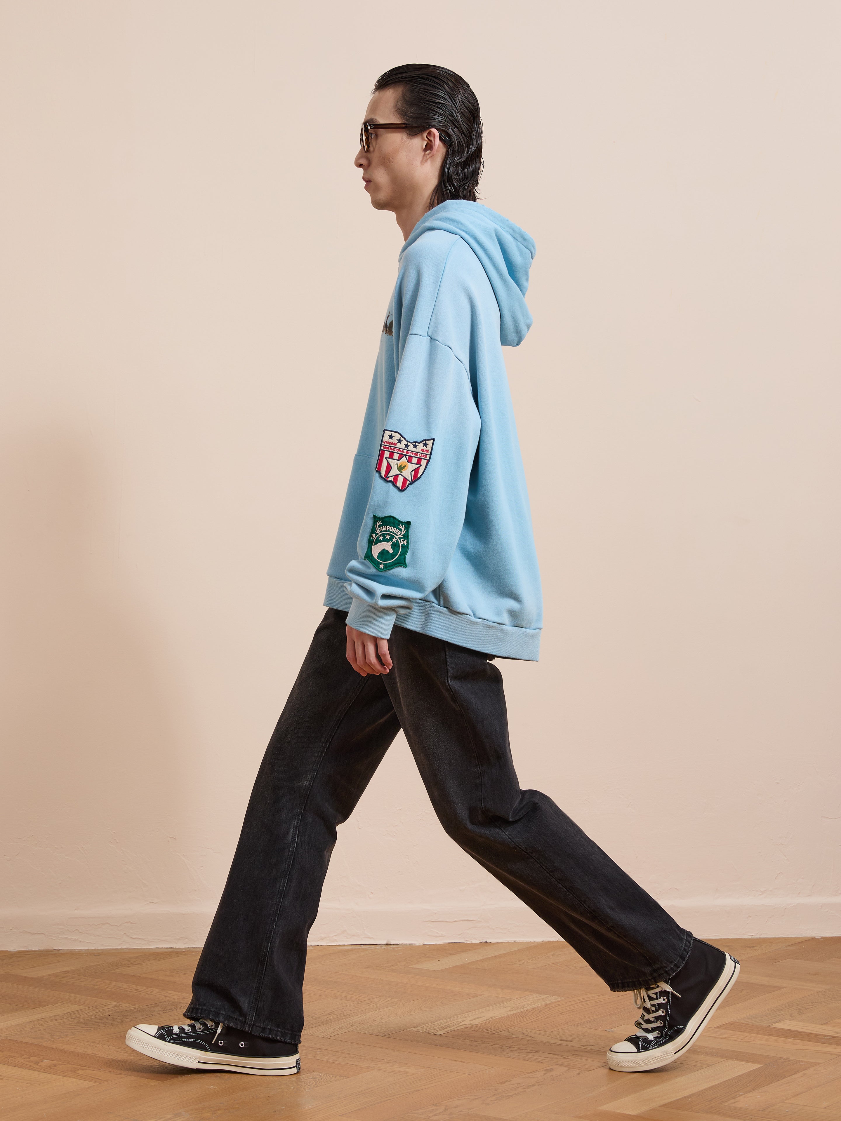 Horse Line Hoodie | Modern Menswear by yycbvcnbmmnbm