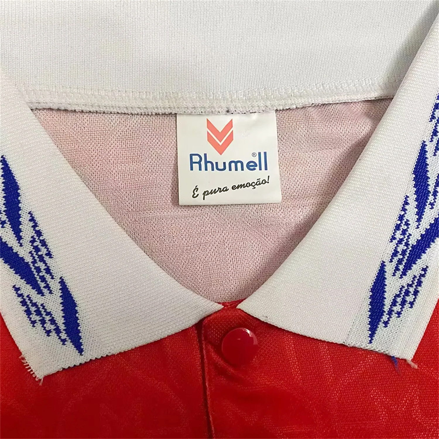 AlphaJersey-Retro Chile 1995 Home Red Jersey